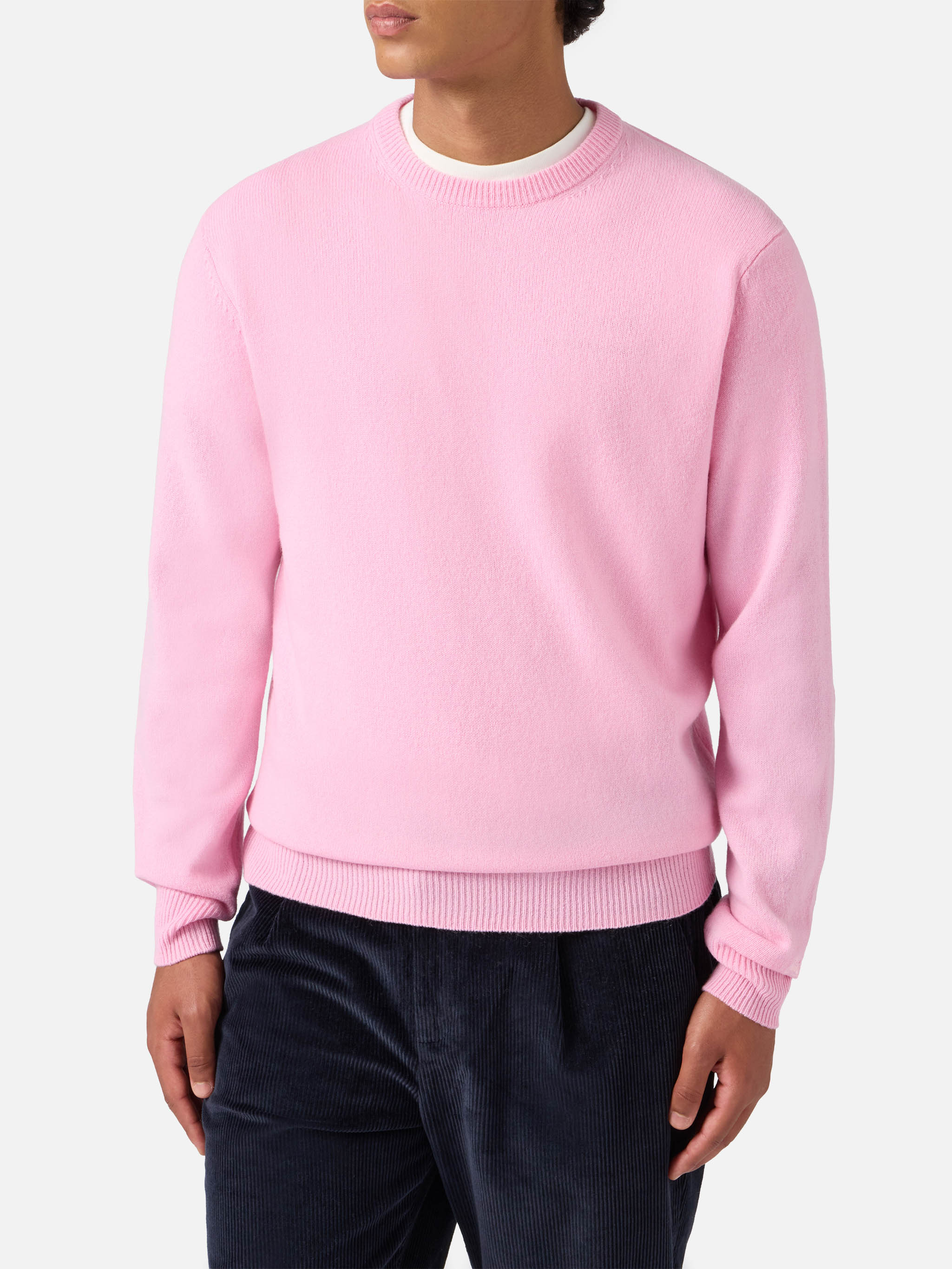 Regent Lambswool Sweater Pink