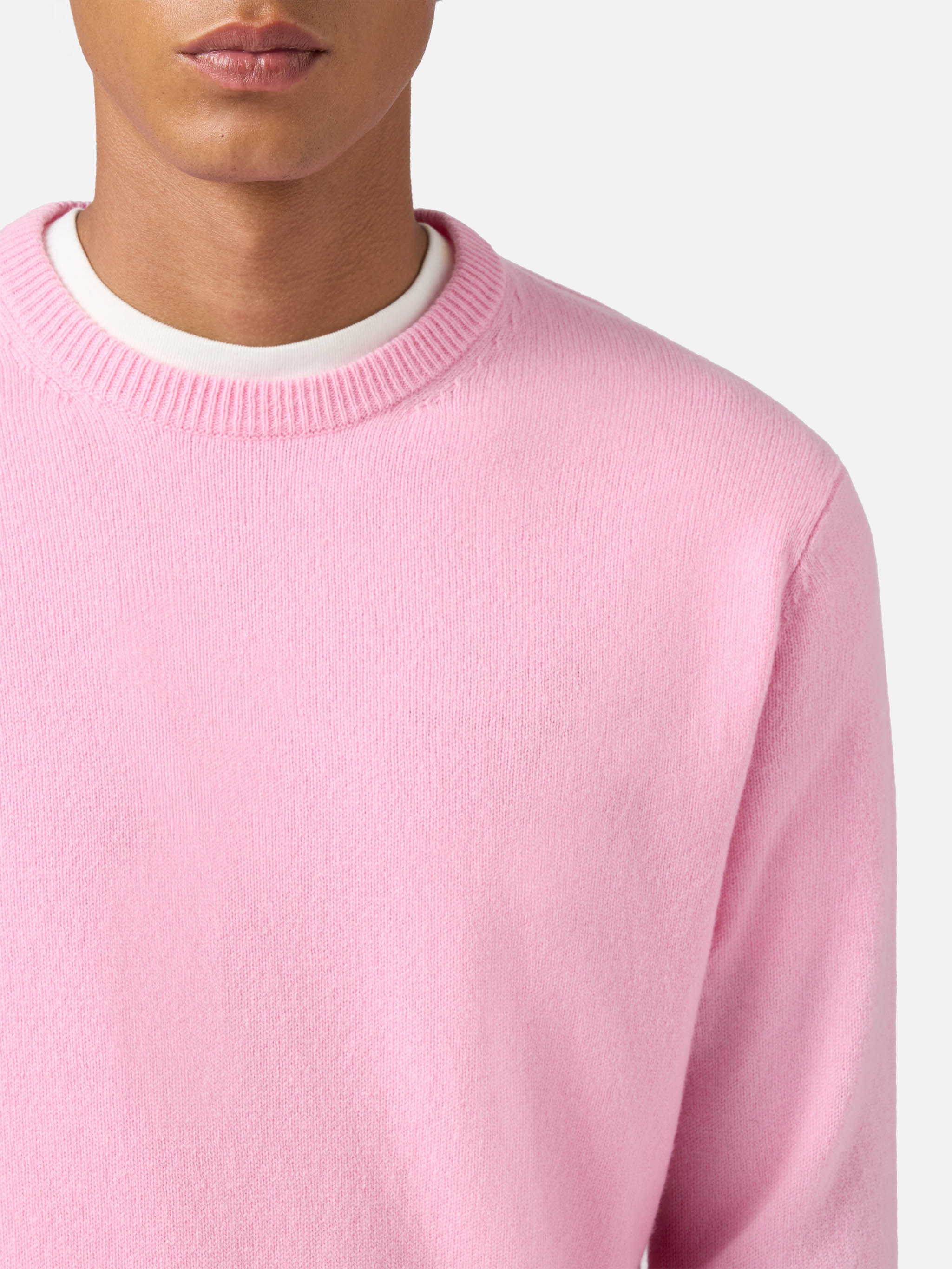 Regent Lambswool Sweater Pink