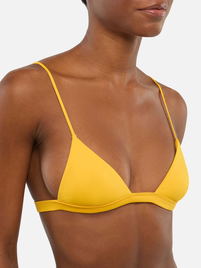 Rylie Yellow Triangle Top