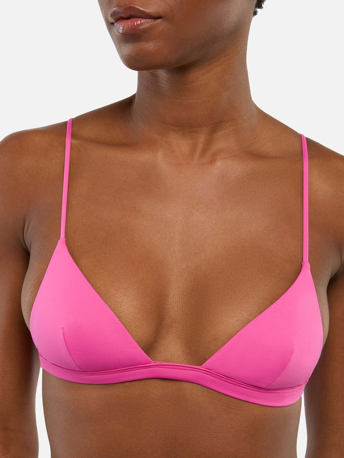 Rylie Fuchsia Triangle Top Pink