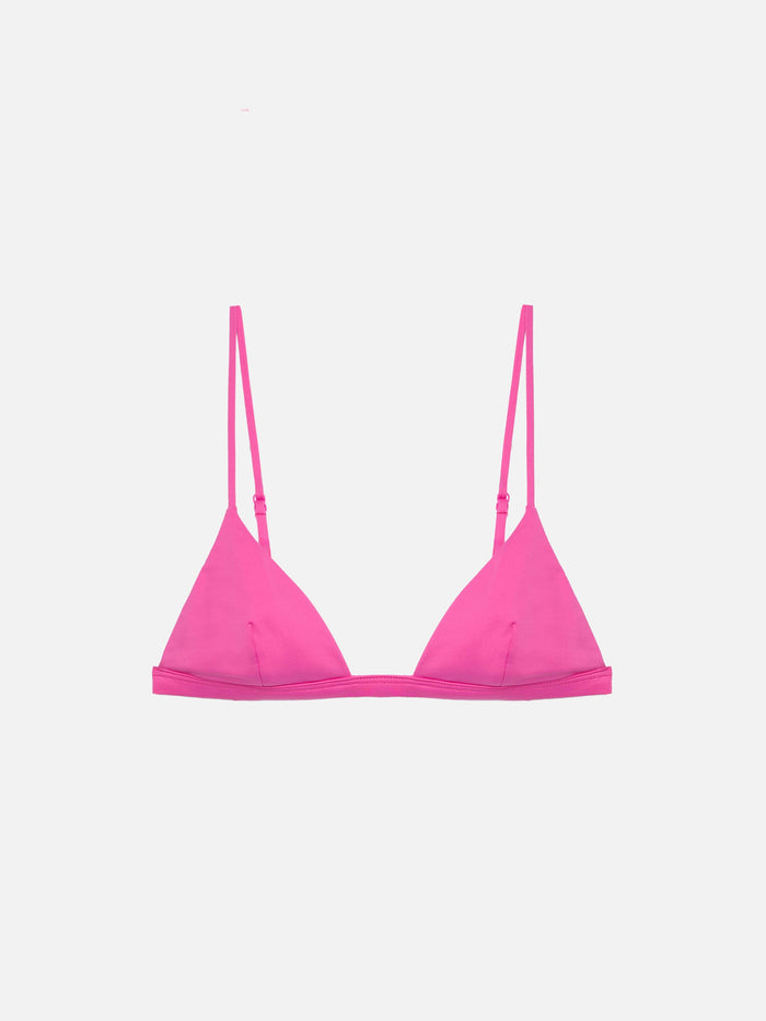 Rylie Fuchsia Triangle Top Pink