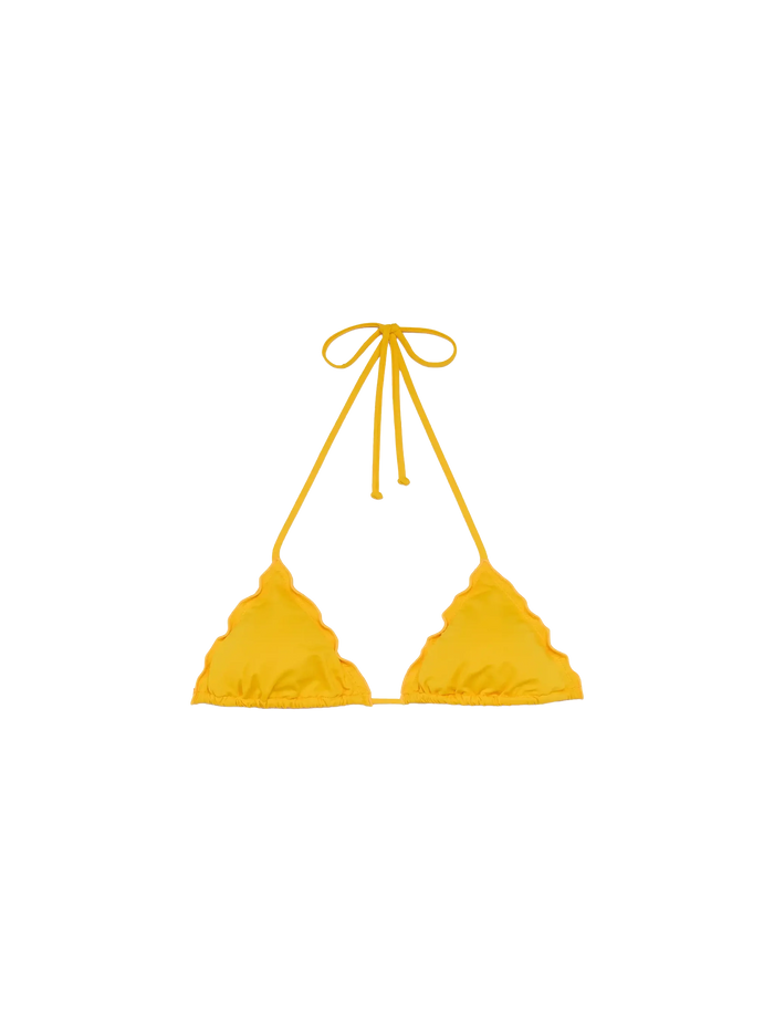 Sagittarius Yellow Classic Triangle Top