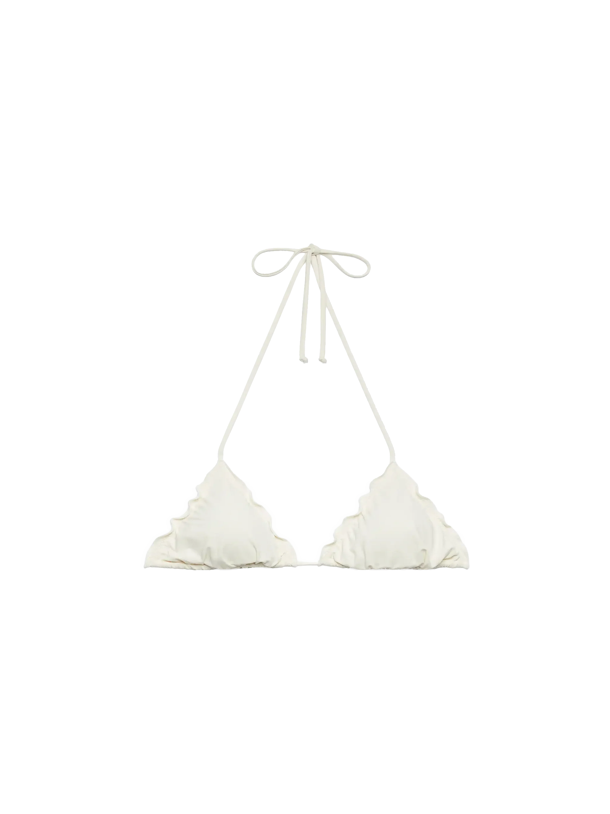 Sagittarius Cream Classic Triangle Top White
