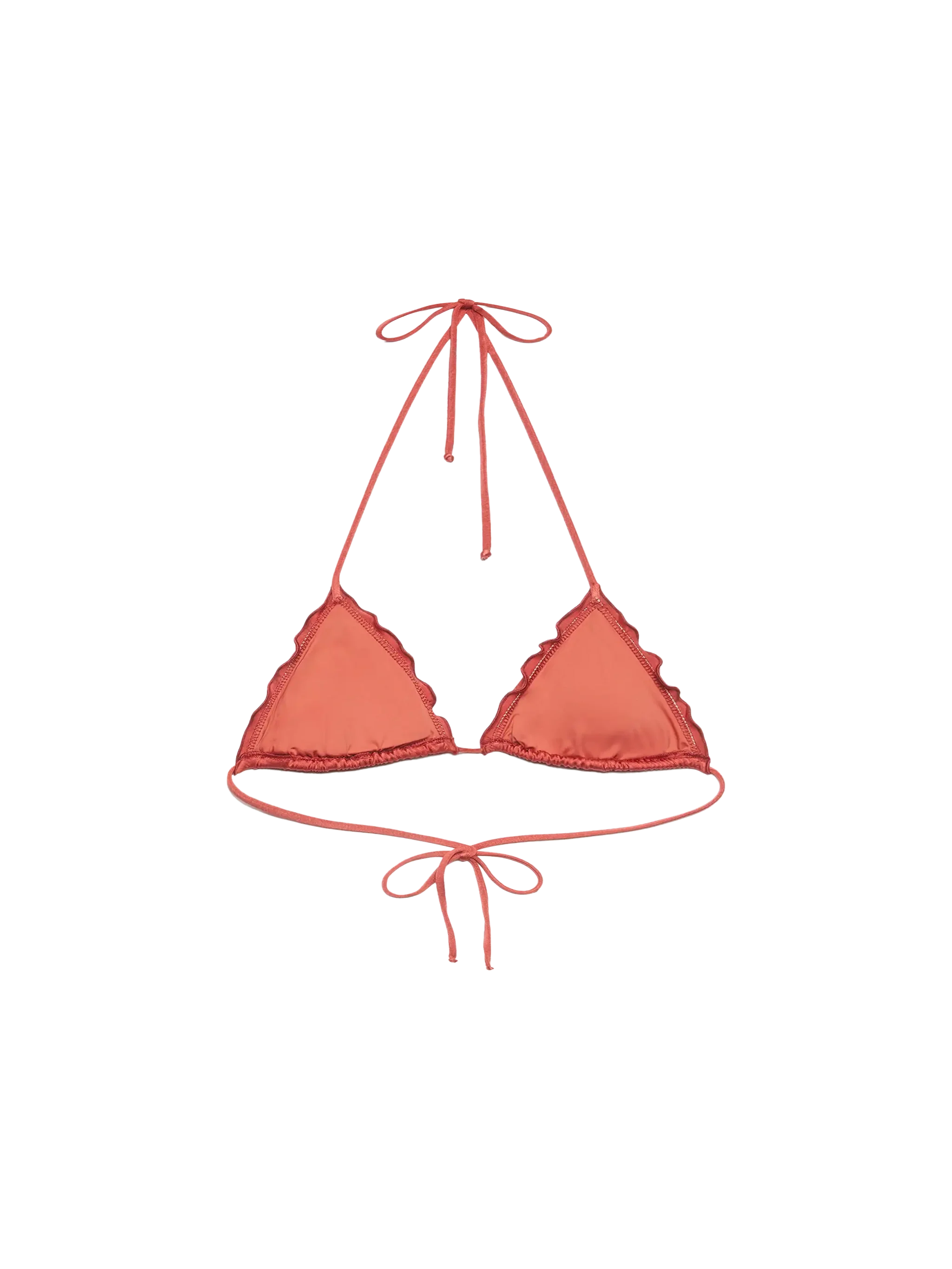 Sagittarius Shimmer Brick Red Classic Triangle Top