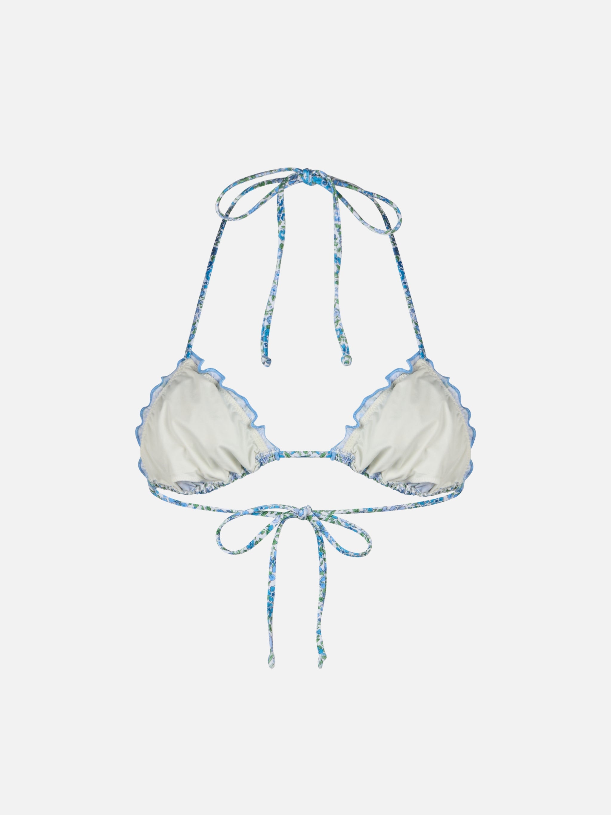 Sagittarius Joanna Luise Triangle Bikini Top | Special Edition White