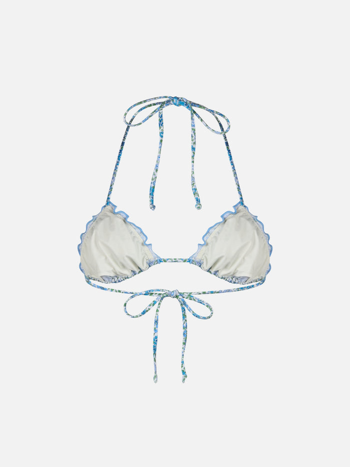Sagittarius Joanna Luise Triangle Bikini Top | Special Edition White