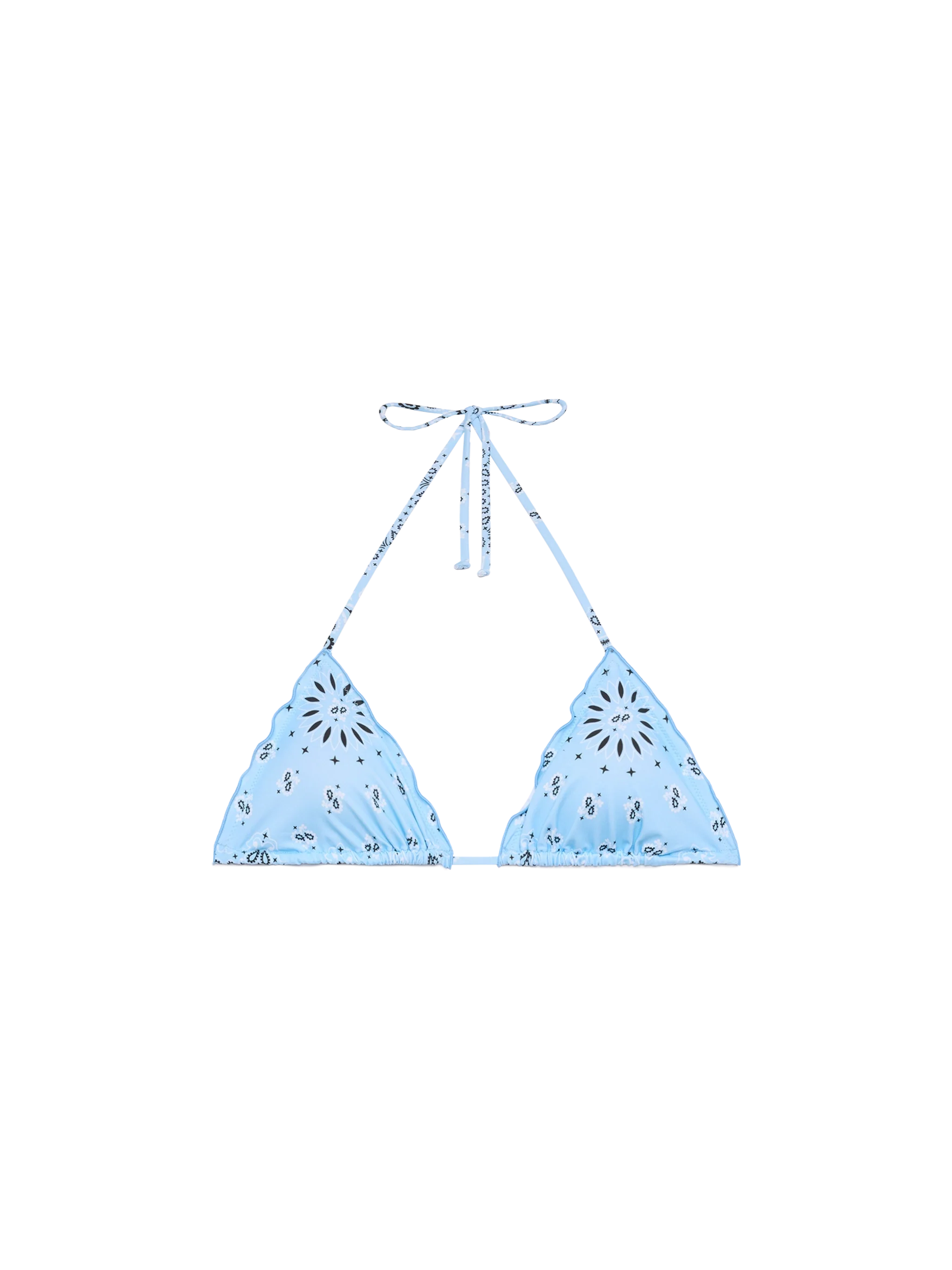 Sagittarius Classic Triangle Top With Bandana Print Sky