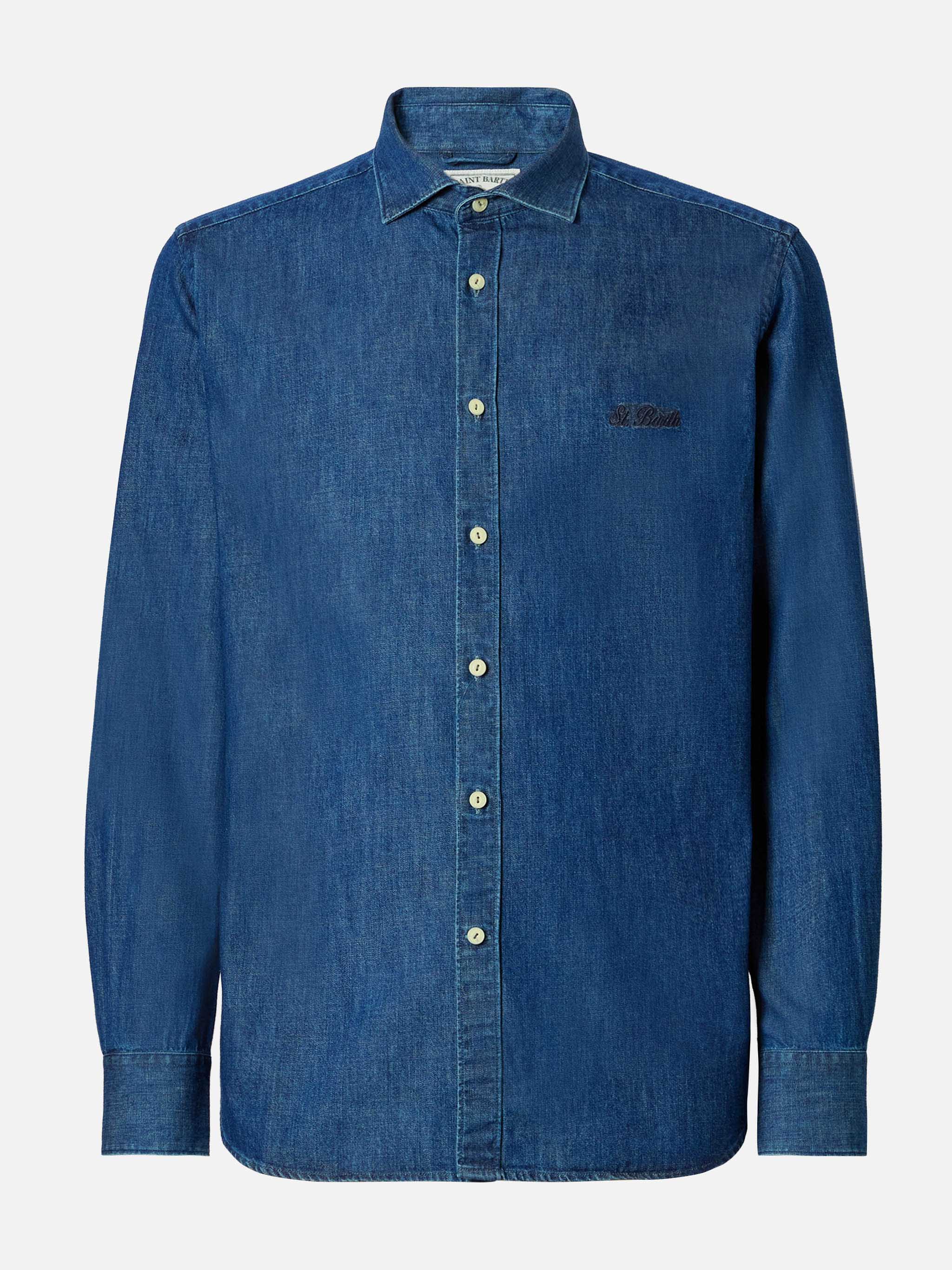 Seefeld Denim Shirt With Classic Collar __single__