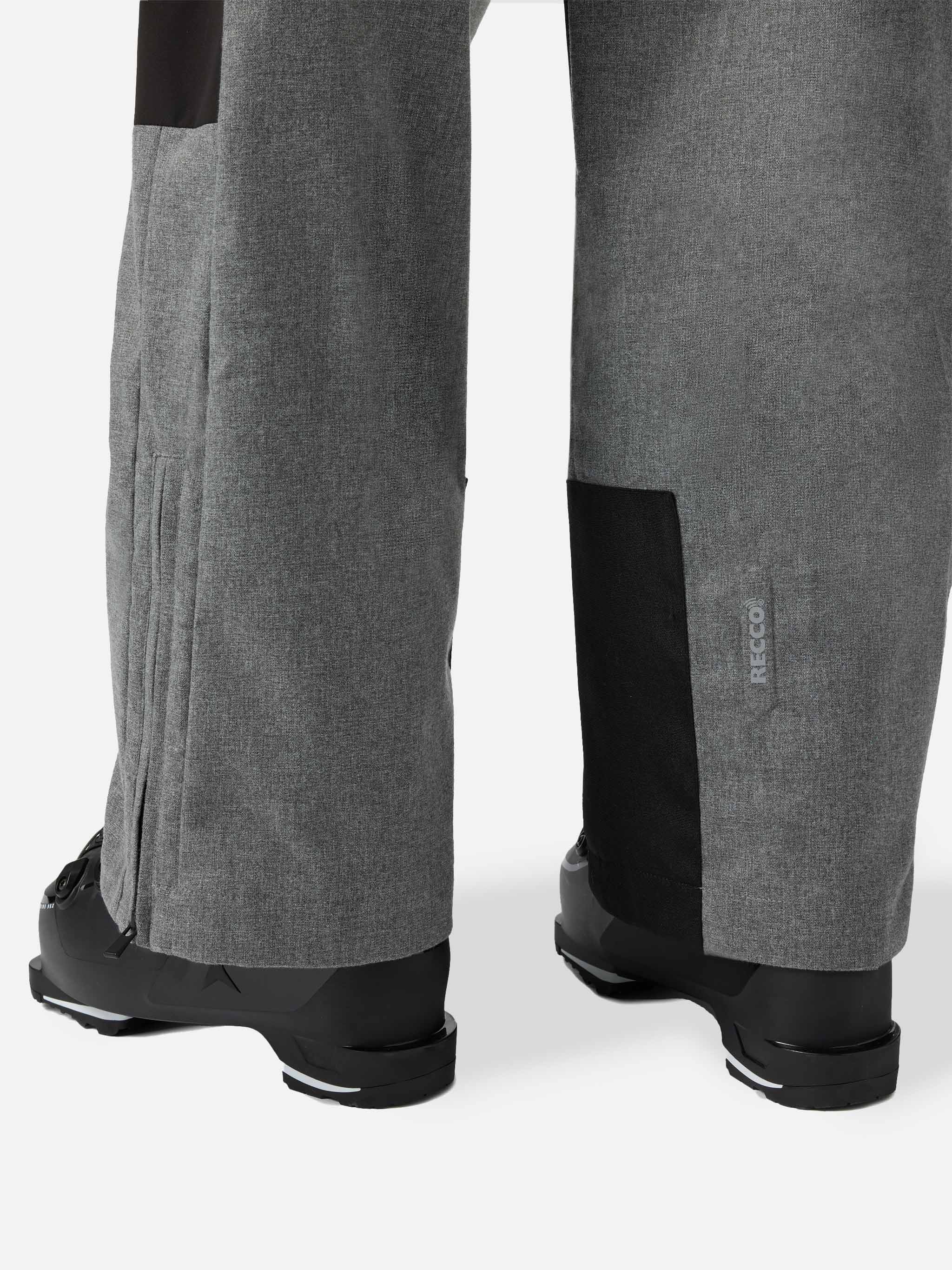 Ski Pants Snowbird Melange Grey With Recco® Technology