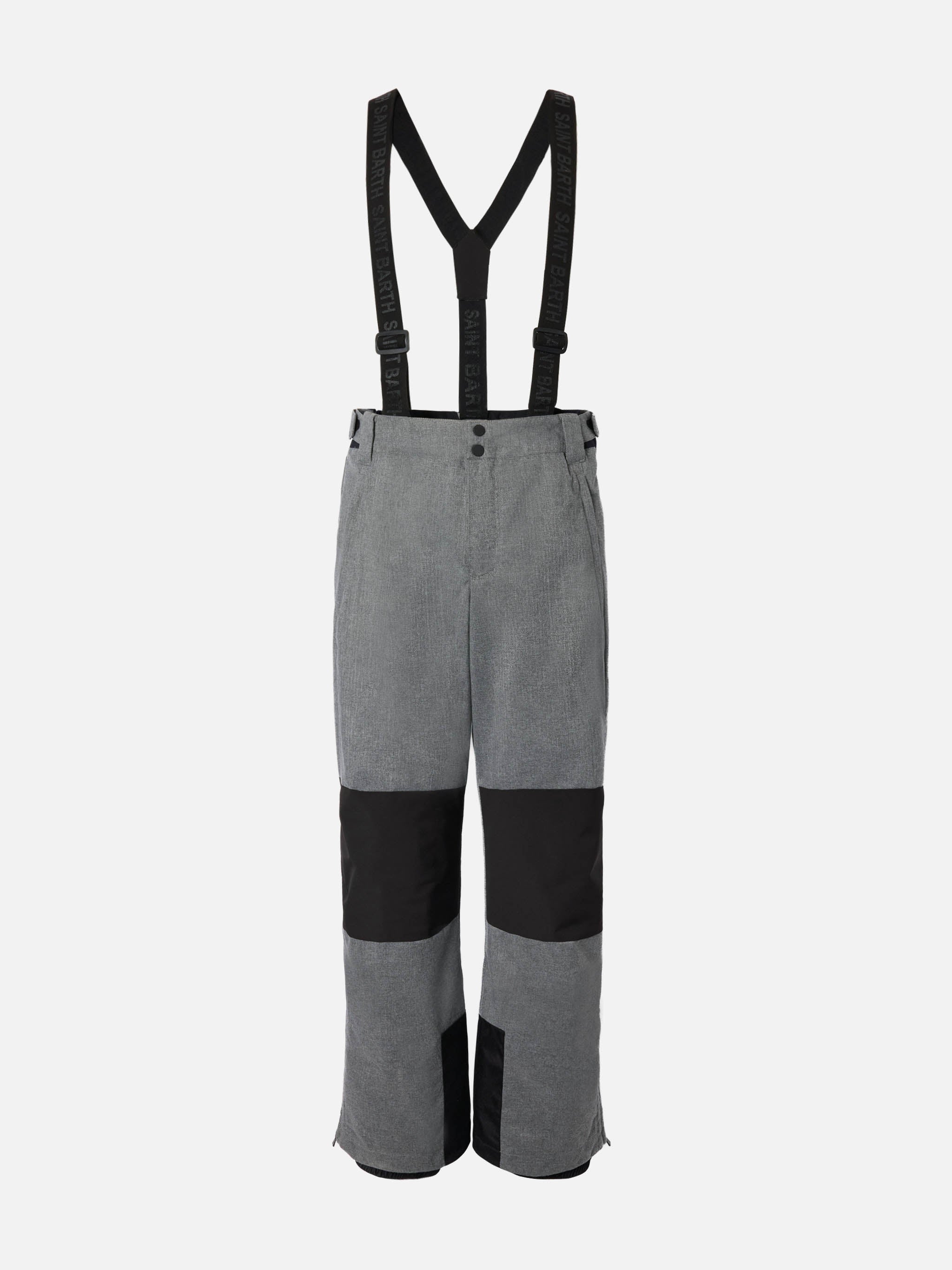 Ski Pants Snowbird Melange Grey With Recco® Technology