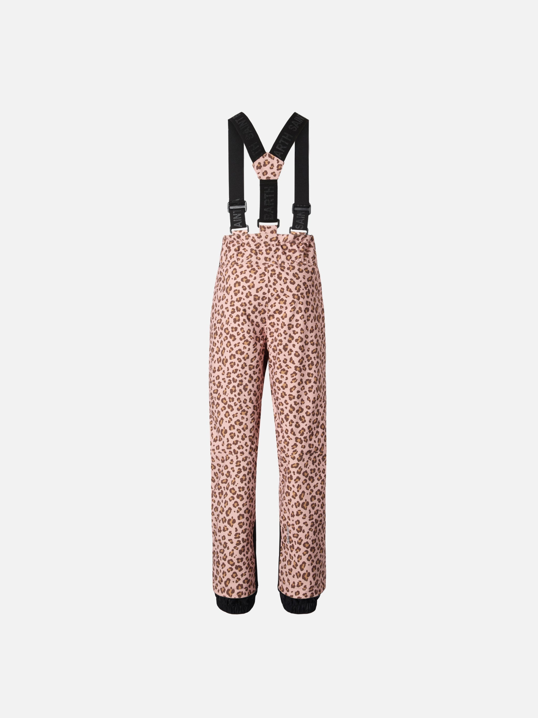 Ski Pants Sarenne With Leopard Print Pink