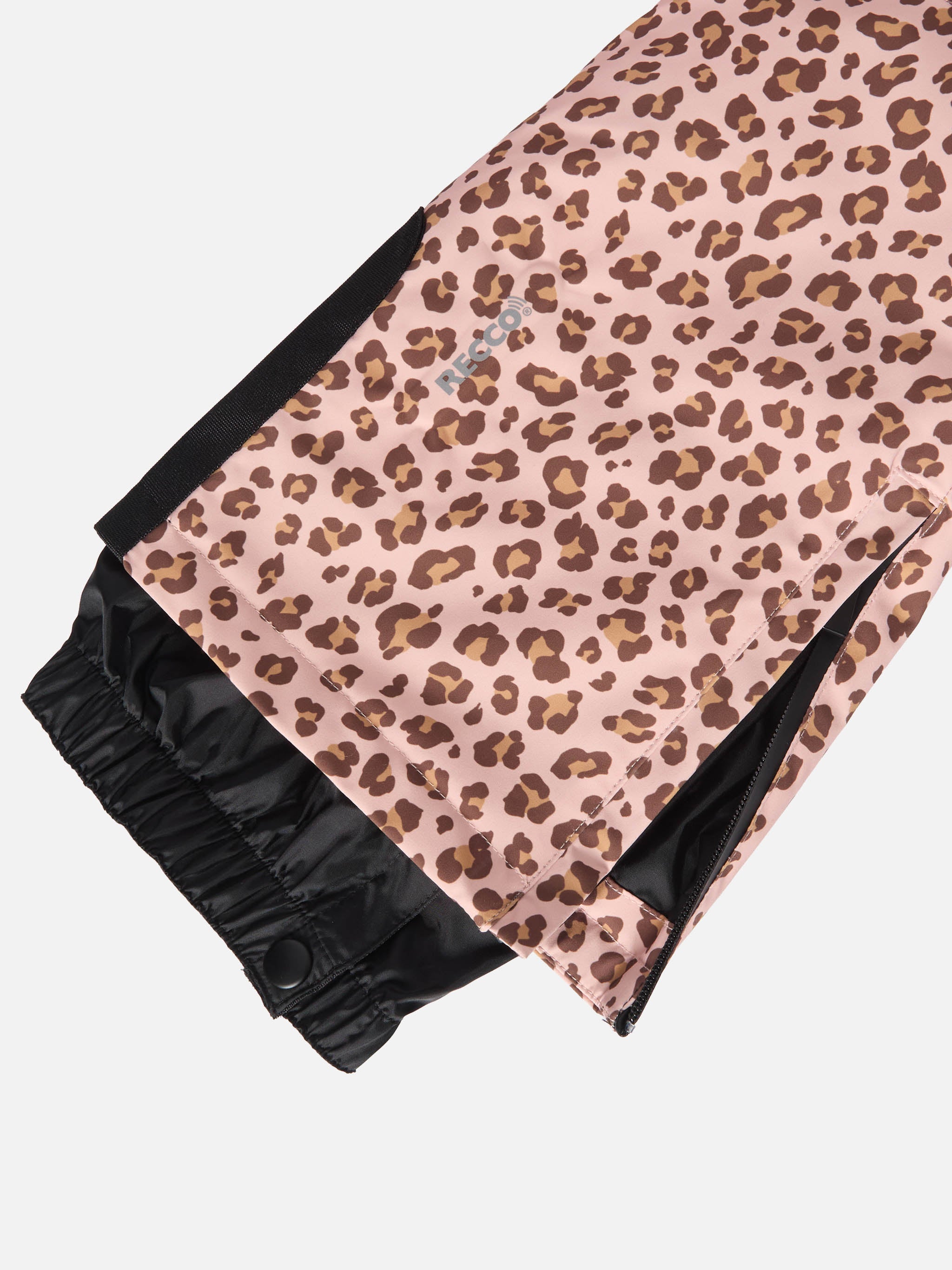Ski Pants Sarenne With Leopard Print Pink