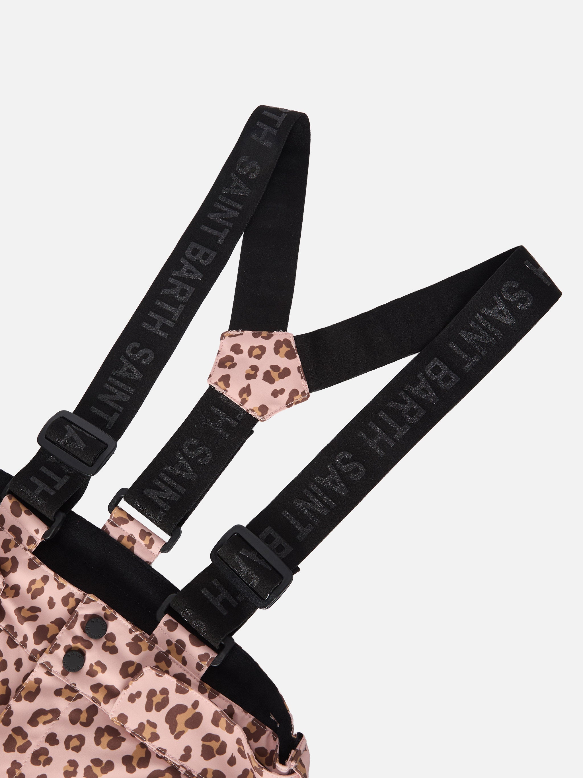 Ski Pants Sarenne With Leopard Print Pink