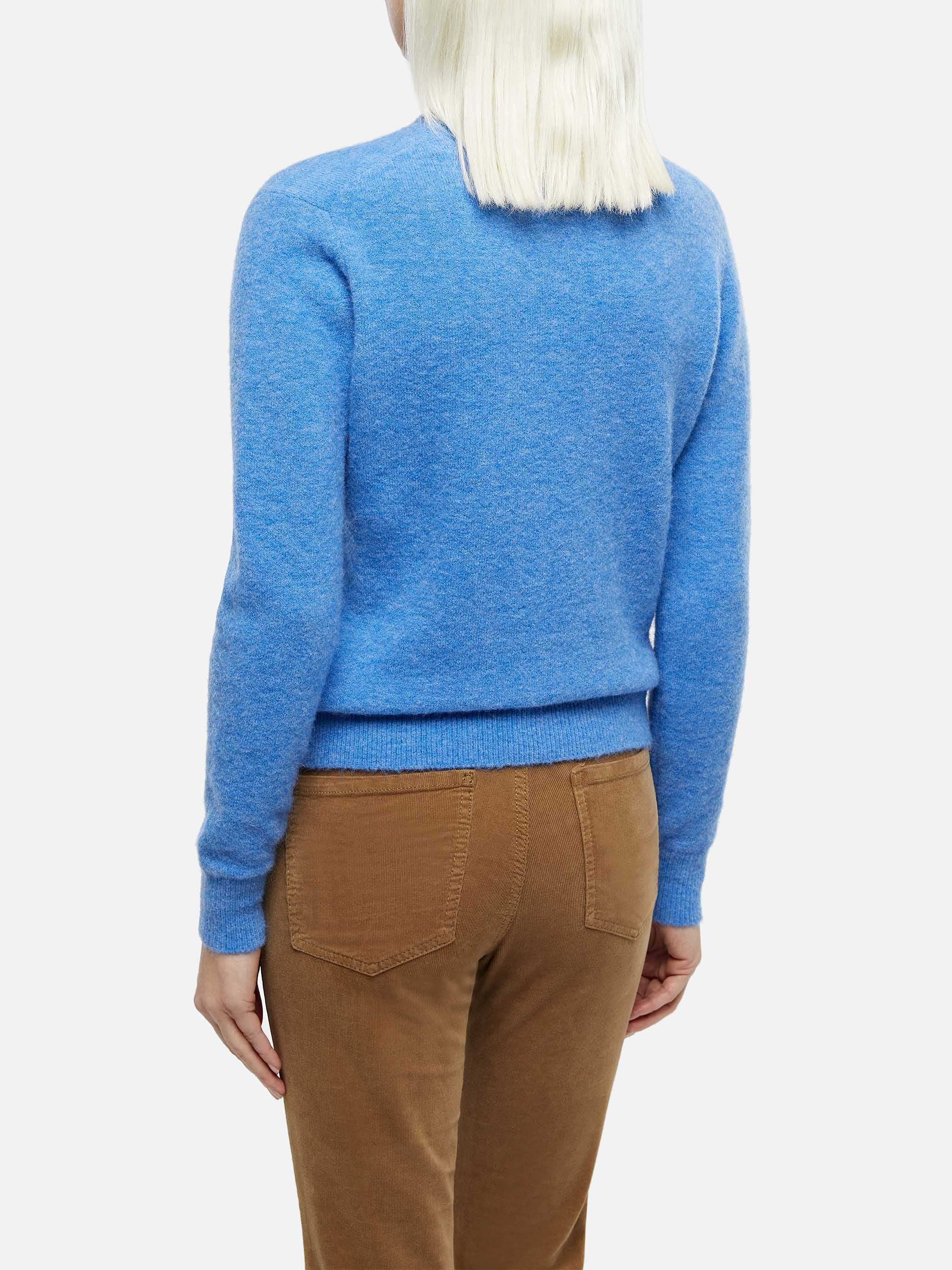 Dusty Blue Sorbonne Stretch Sweater Sky