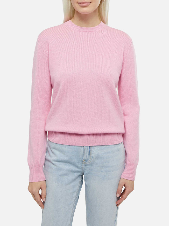 Sorbonne Pink Cashmere Blend Sweater