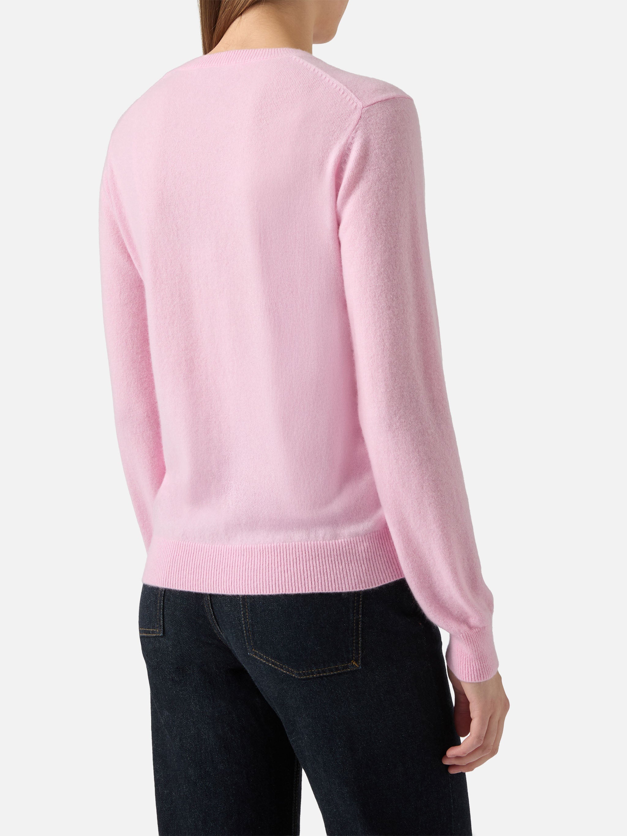 Cashmere Sweater Sorbonne Pink