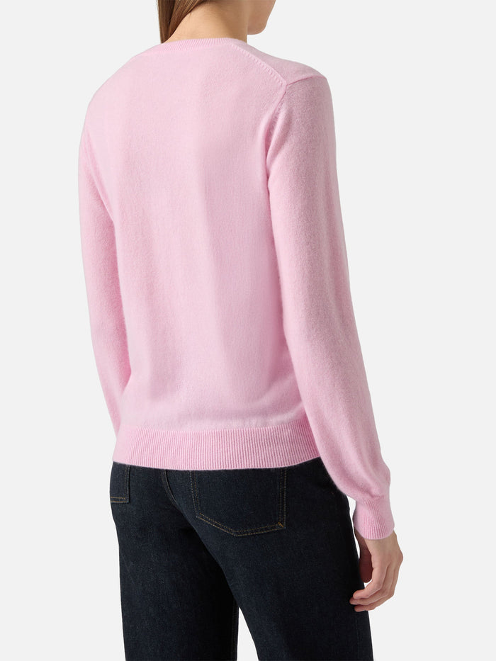Cashmere Sweater Sorbonne Pink