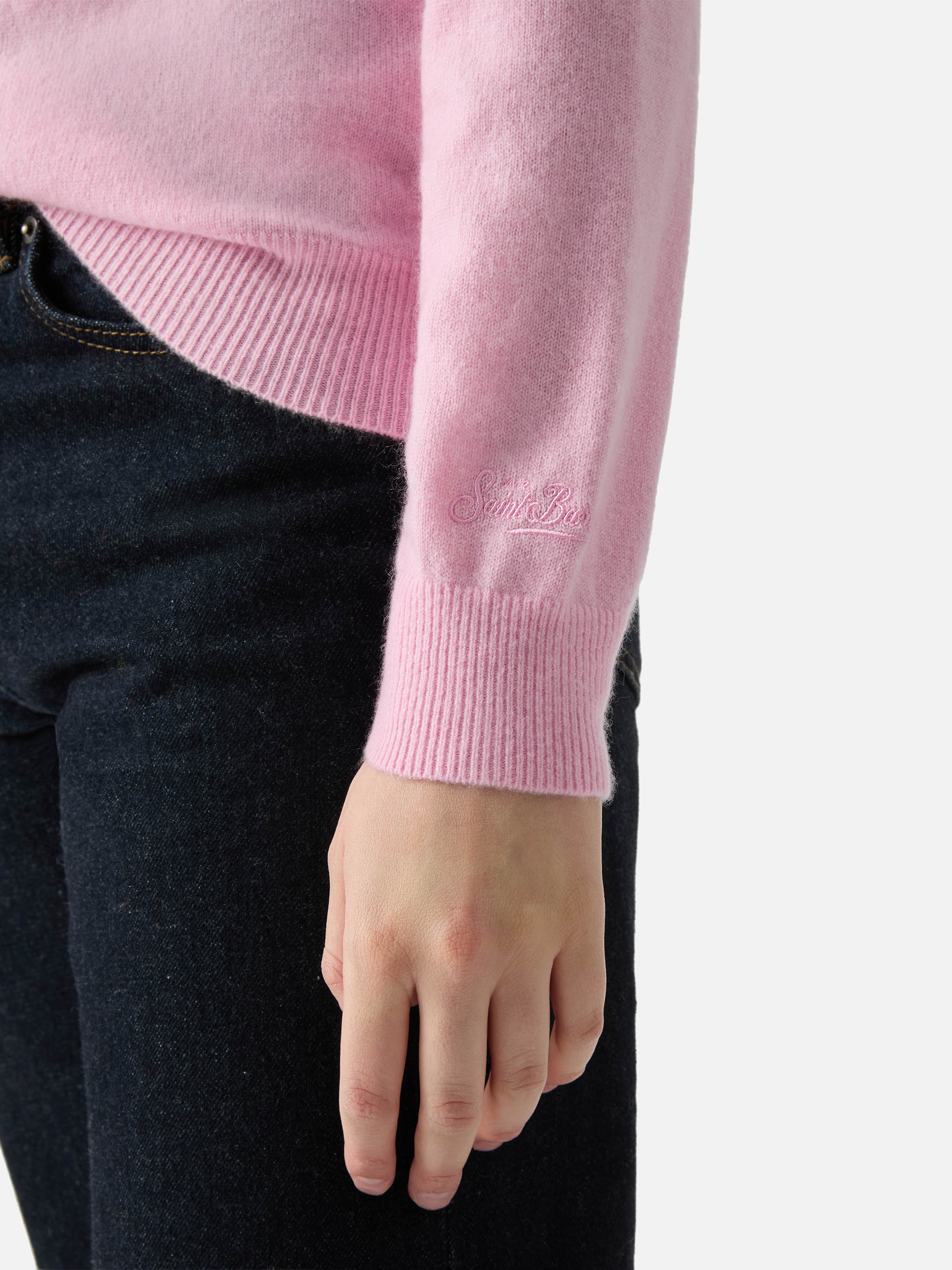 Cashmere Sweater Sorbonne Pink