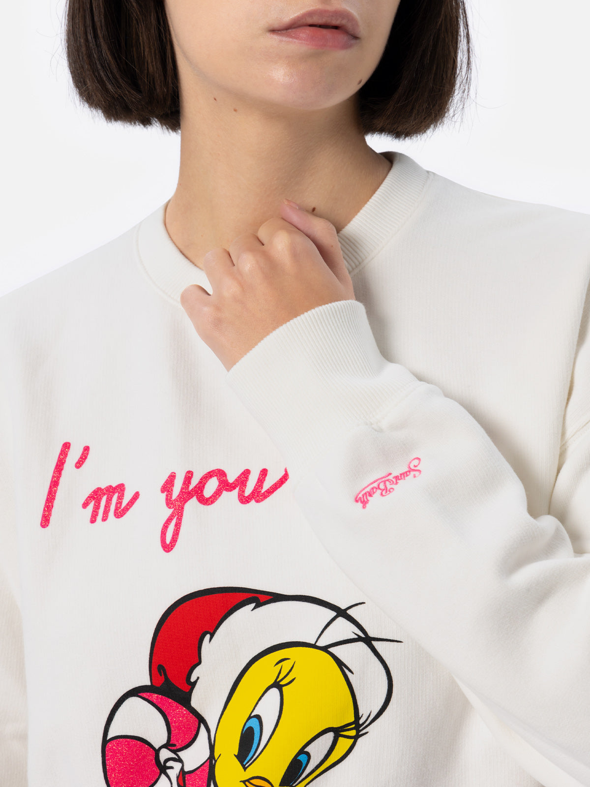 Stardust Sweatshirt With Tweety Print | Special Edition White
