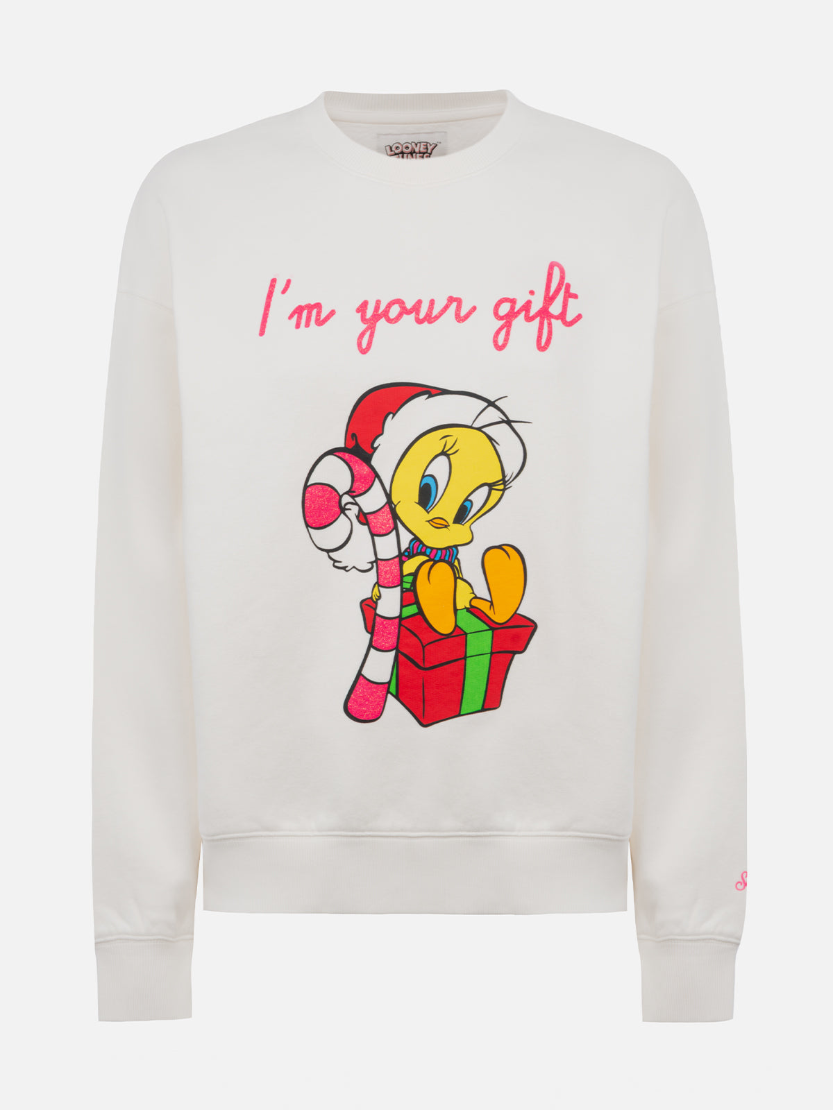 Stardust Sweatshirt With Tweety Print | Special Edition White