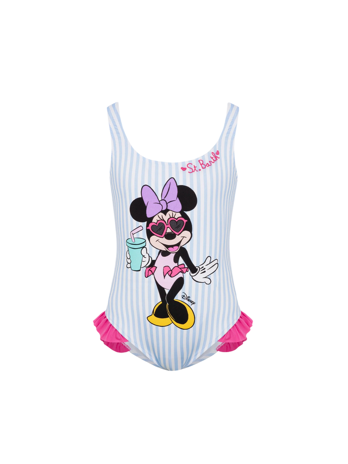 Tiana One-Piece Swimsuit With Minnie Print | Disney® Special Edition Sky One Piece