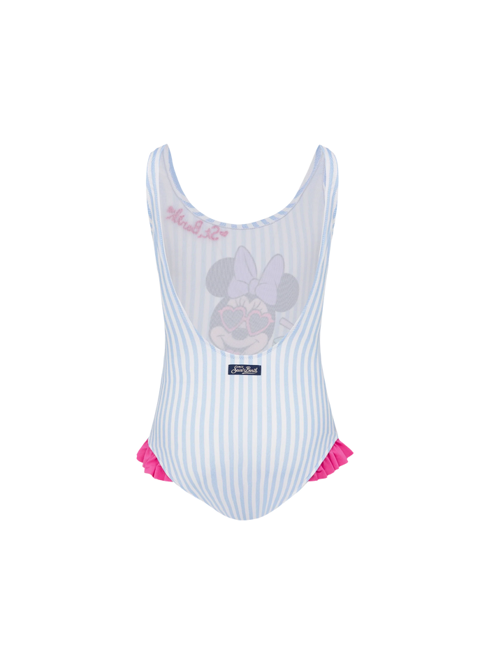 Tiana One-Piece Swimsuit With Minnie Print | Disney® Special Edition Sky One Piece