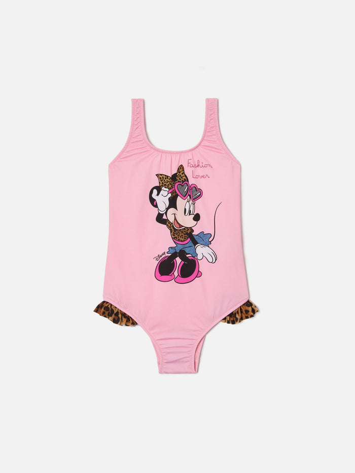 Tiana One-Piece Swimsuit With Minnie Print | Special Edition Pink One Piece