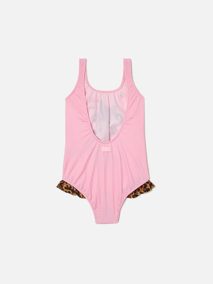 Tiana One-Piece Swimsuit With Minnie Print | Special Edition Pink One Piece