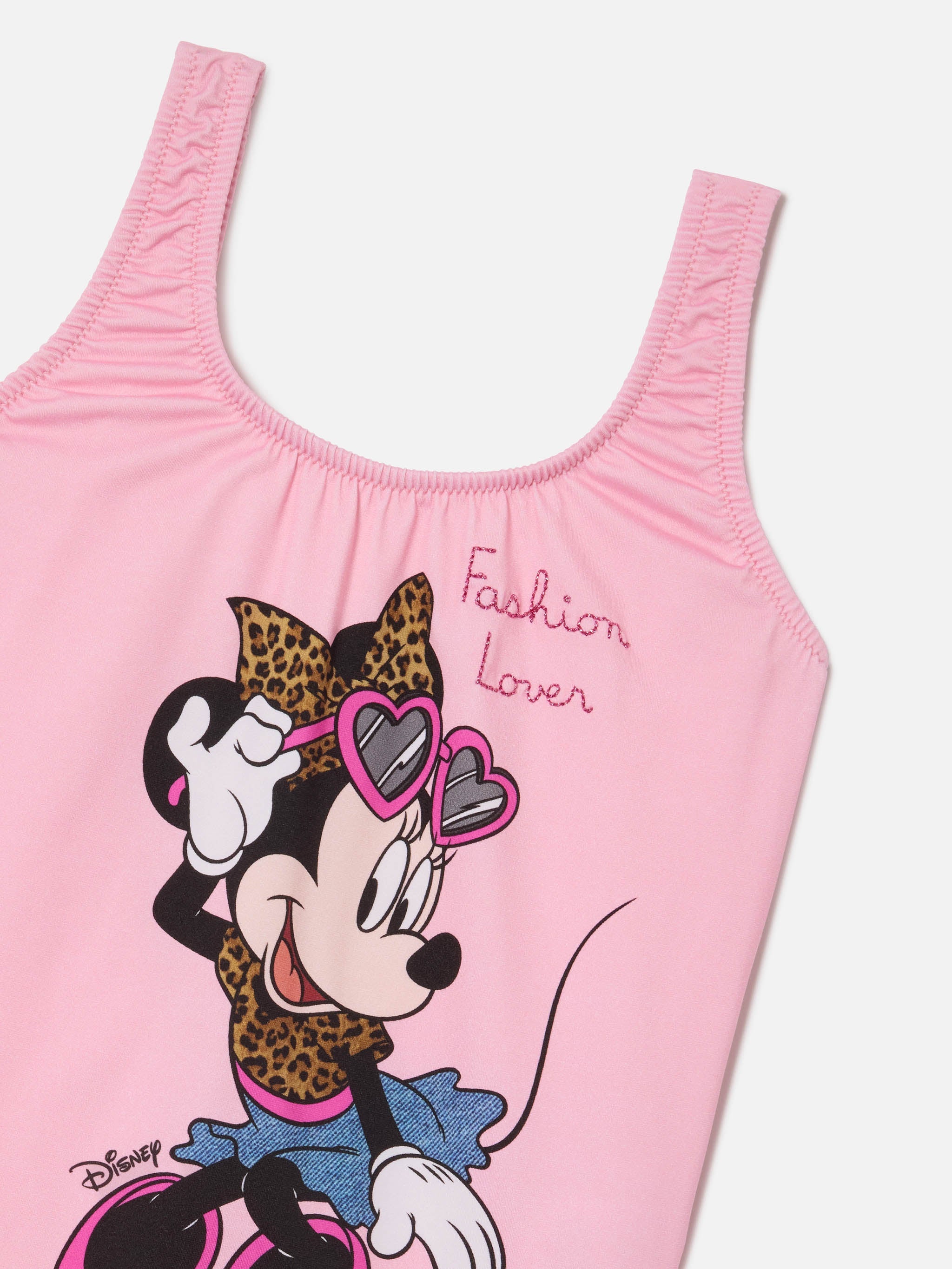 Tiana One-Piece Swimsuit With Minnie Print | Special Edition Pink One Piece