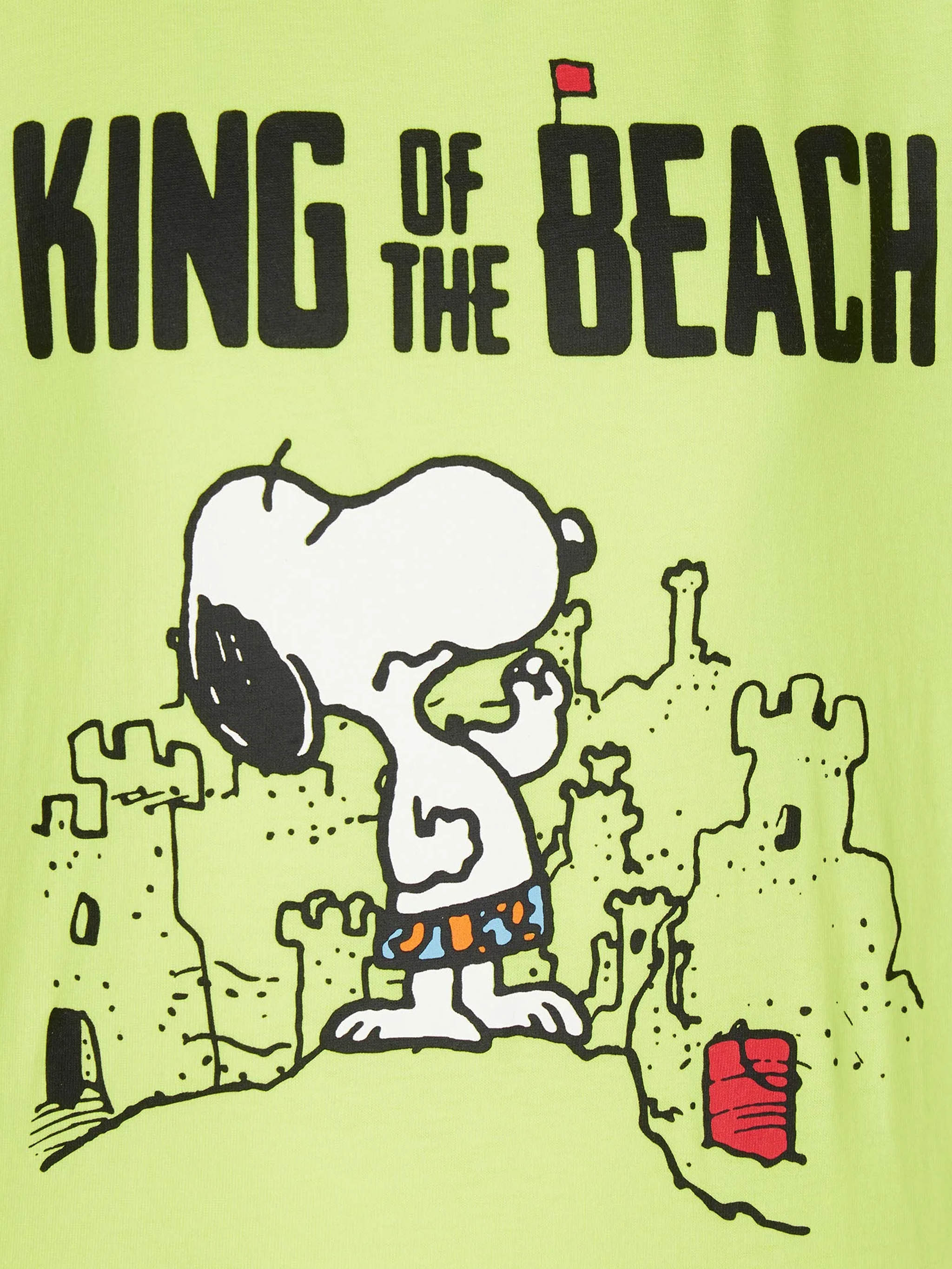 Boy Cotton T-Shirt With Snoopy Print | Peanuts® Special Edition Yellow