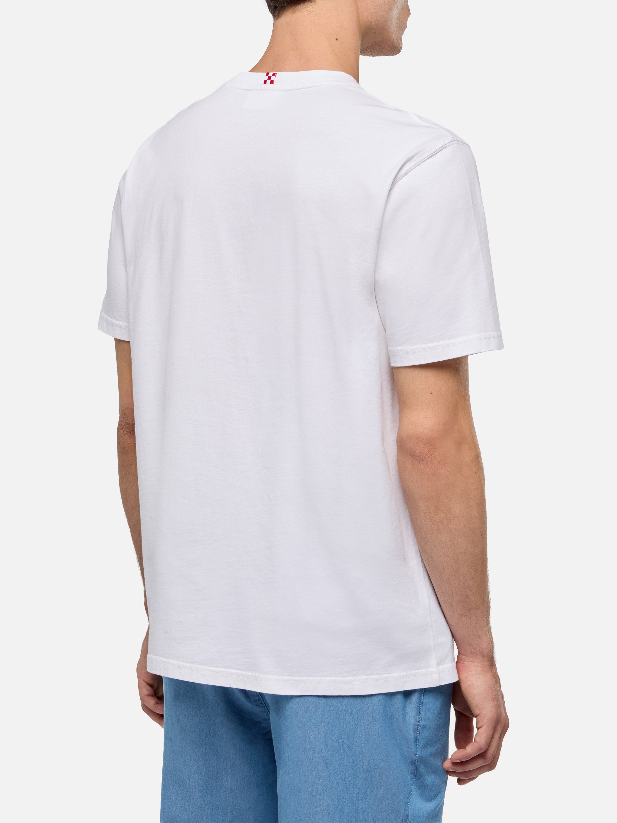 Cotton T-Shirt With Spiderman Print |marvel Special Edition White