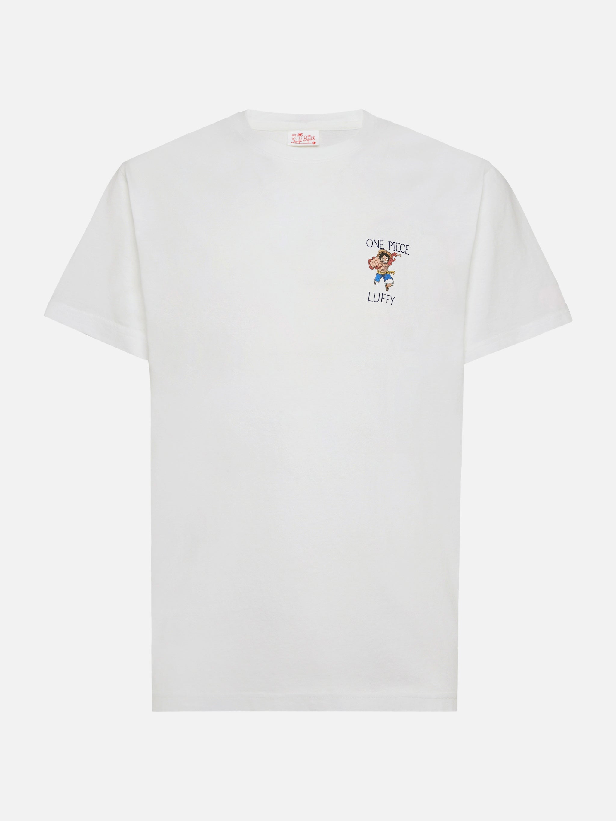Cotton T-Shirt With One Piece Print | Special Edition White