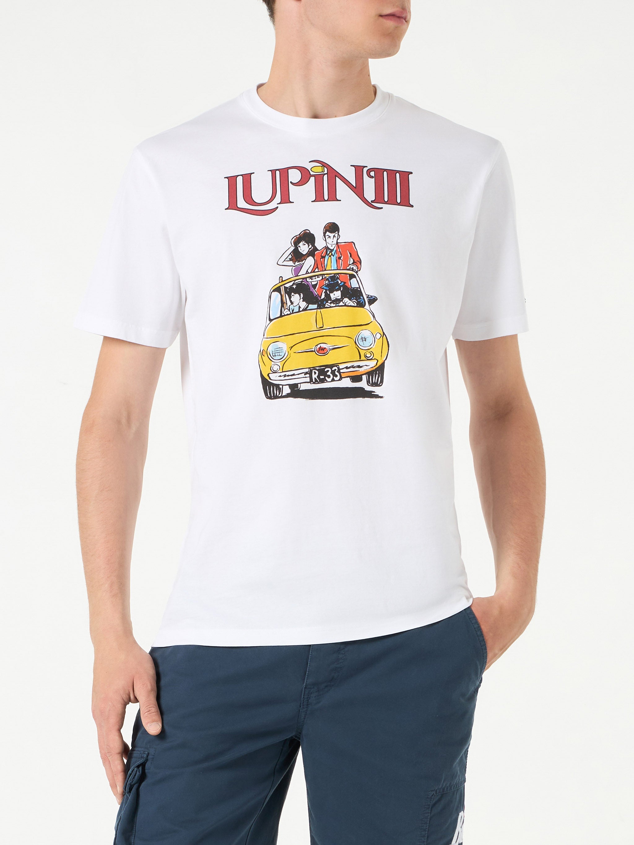Cotton T-Shirt With Lupin Iii Print | Special Edition White