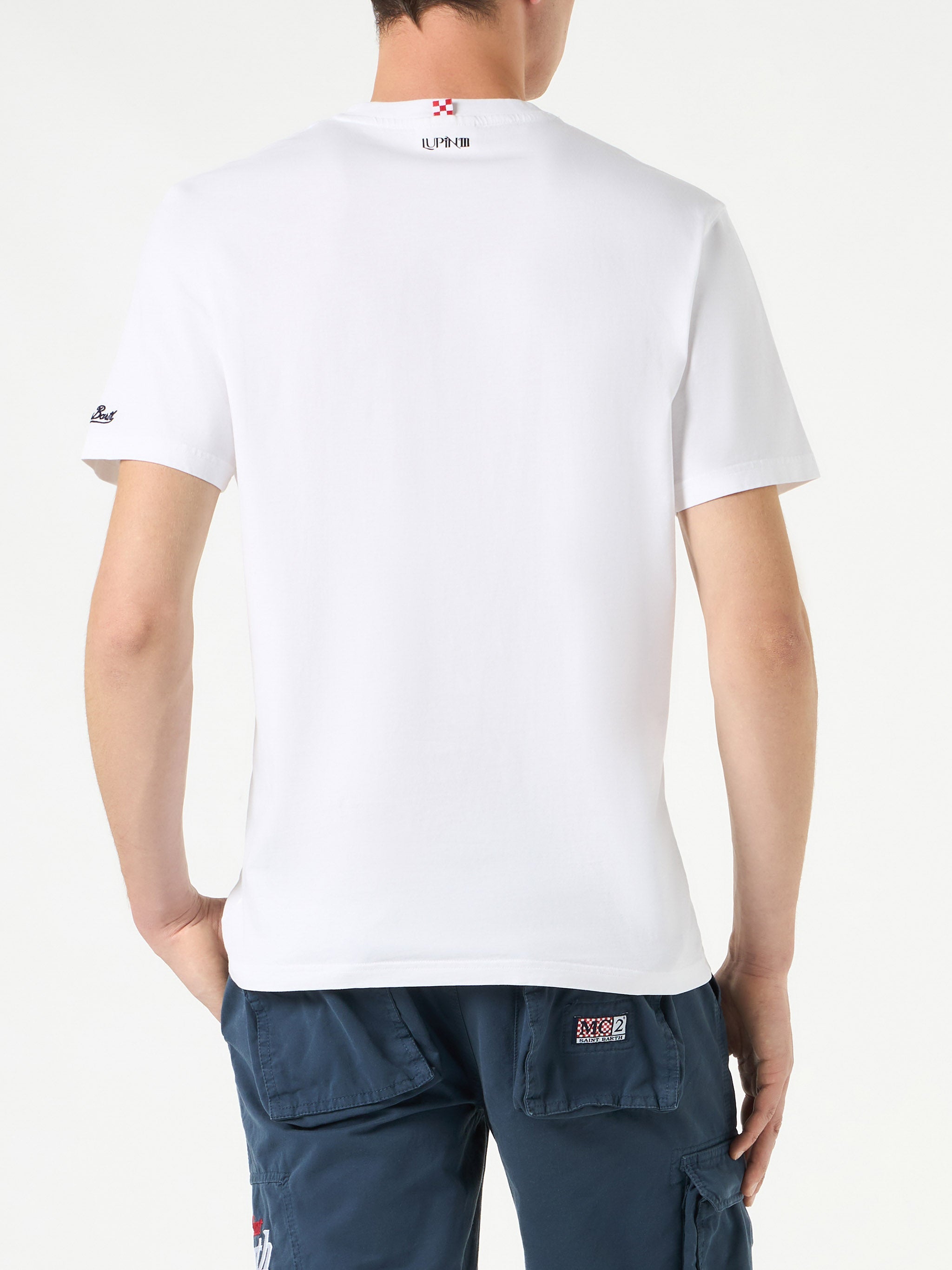 Cotton T-Shirt With Lupin Iii Print | Special Edition White
