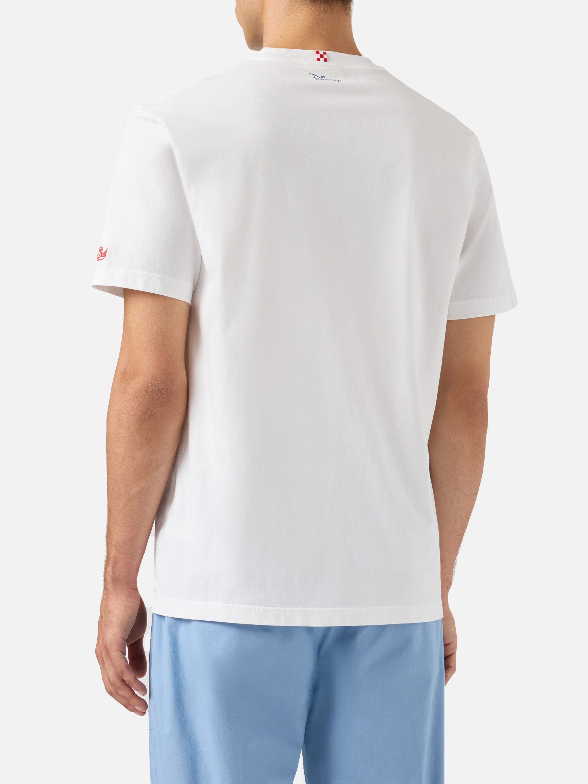 Cotton T-Shirt With Scrooge Print And Fa Caldo Embroidery | Disney® Special Edition White