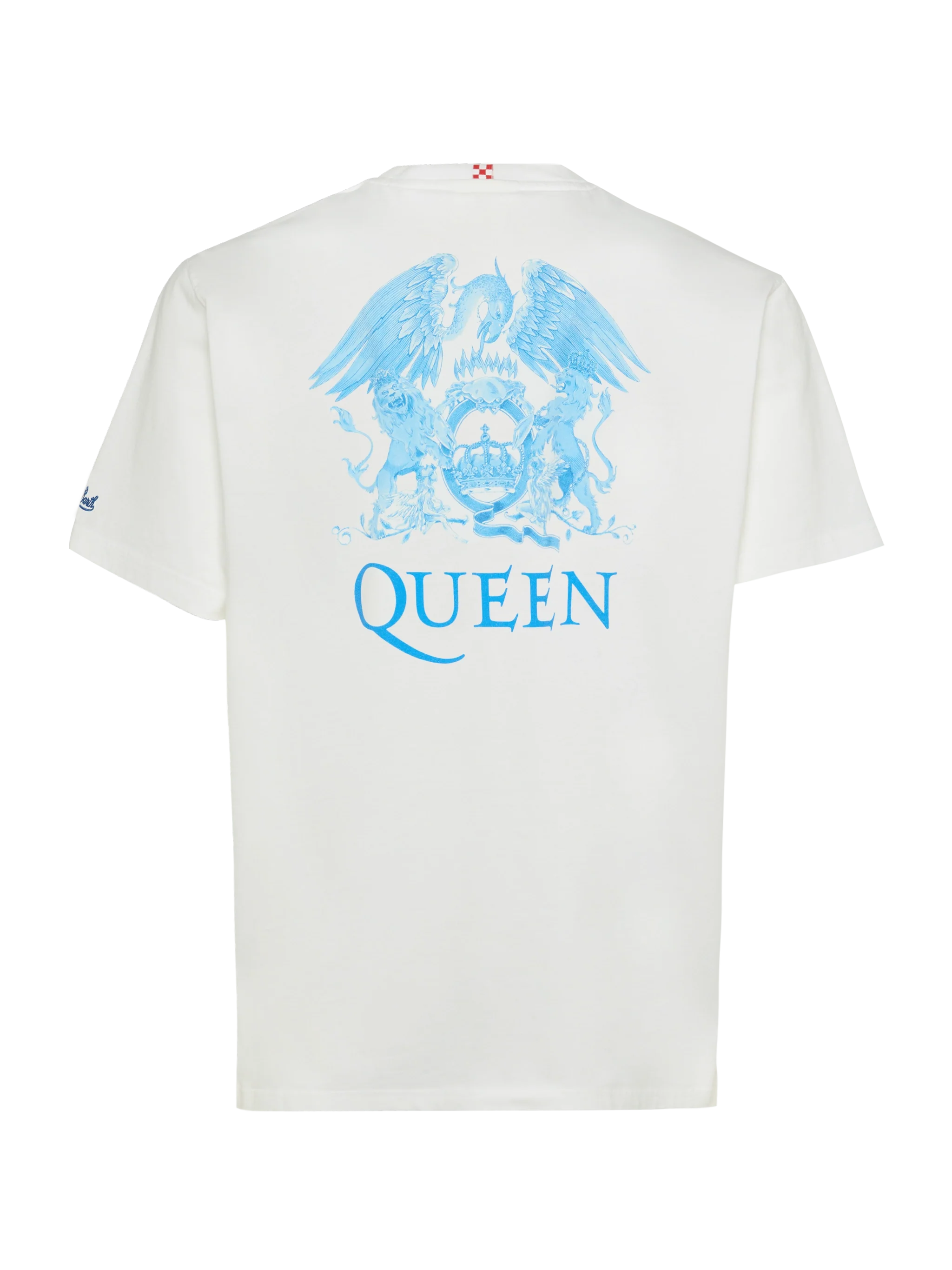 Cotton T-Shirt With Queen Logo Print | Special Edition White