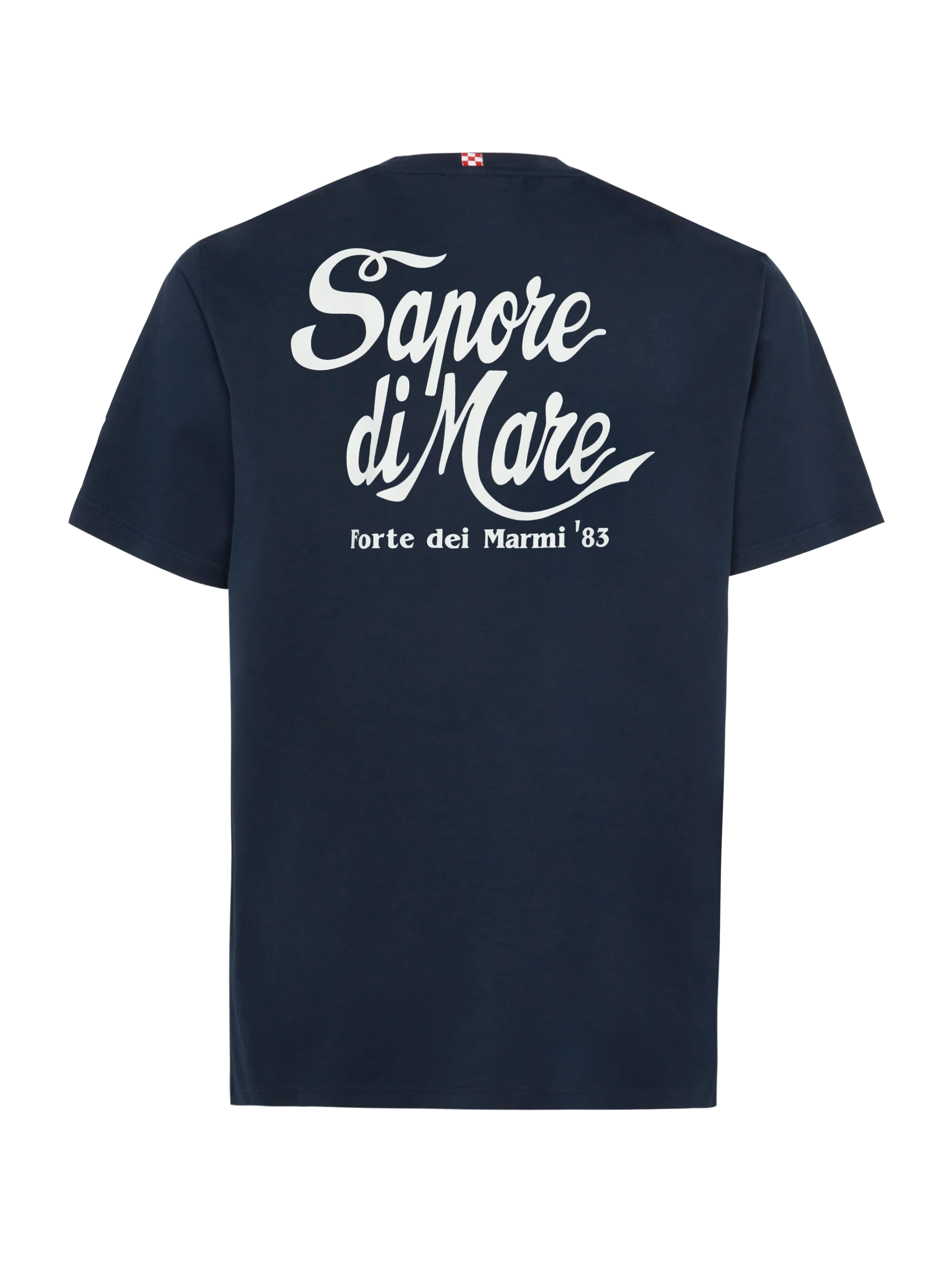 Cotton T-Shirt With Forte Dei Marmi 83 Print | Sapore Di Mare Special Edition Blue
