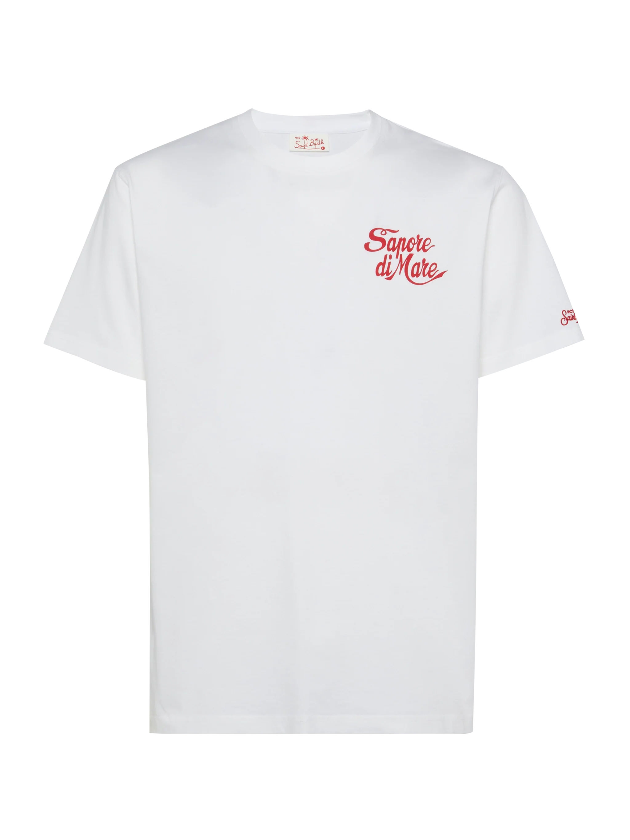 Cotton T-Shirt With Forte Dei Marmi 83 Print | Sapore Di Mare Special Edition White