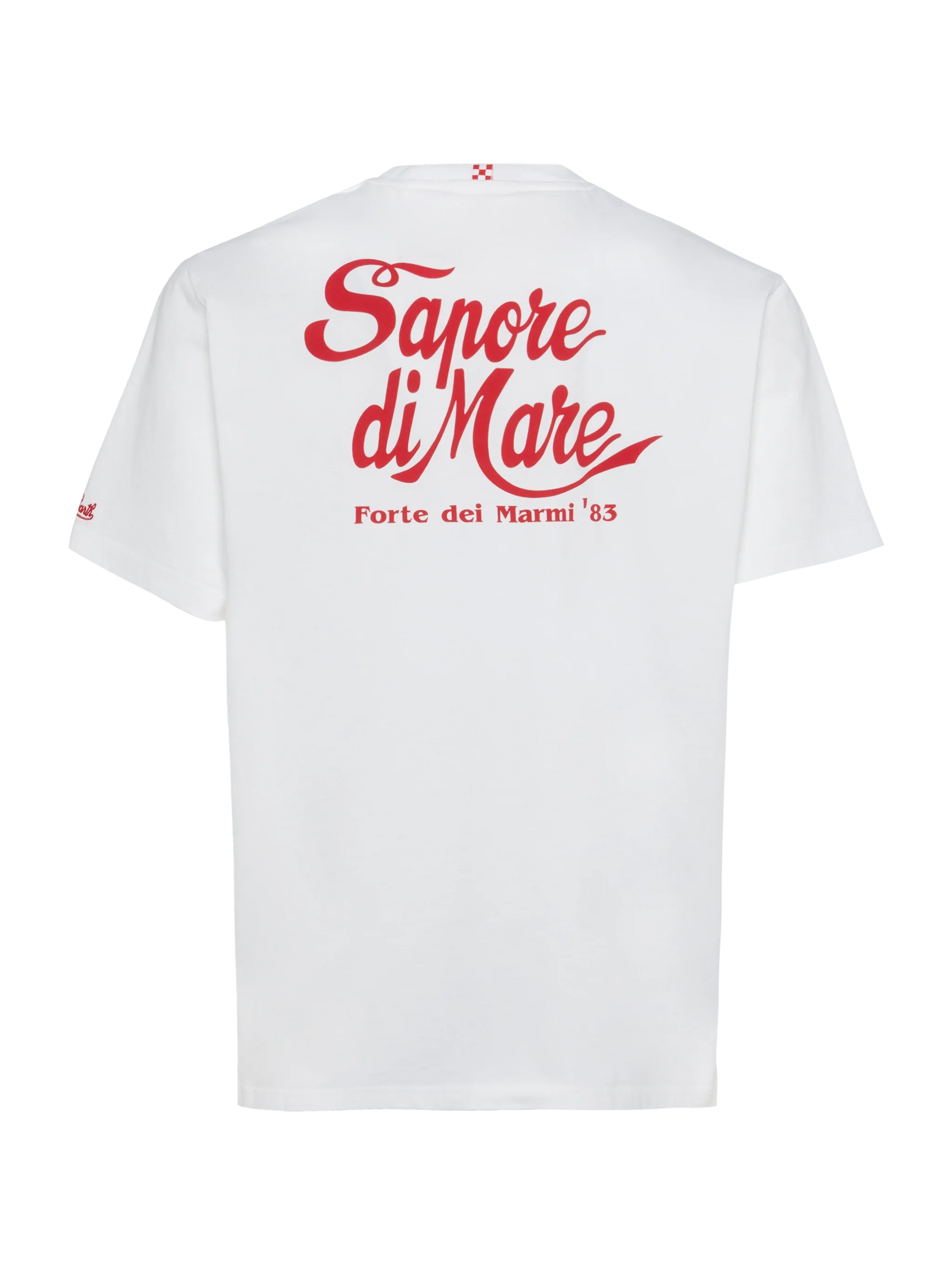 Cotton T-Shirt With Forte Dei Marmi 83 Print | Sapore Di Mare Special Edition White