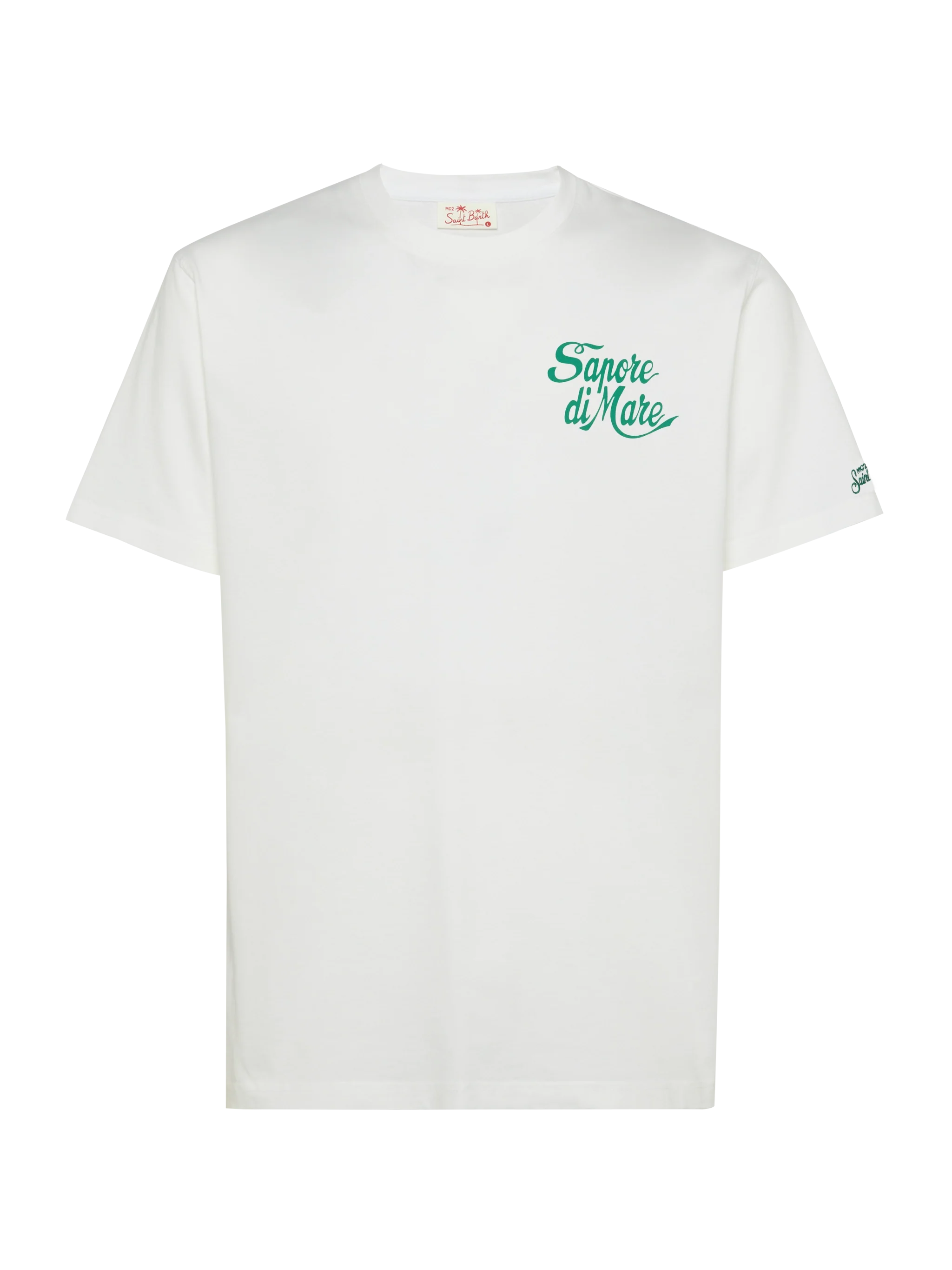 Cotton T-Shirt With Forte Dei Marmi 83 Print |sapore Di Mare Special Edition White