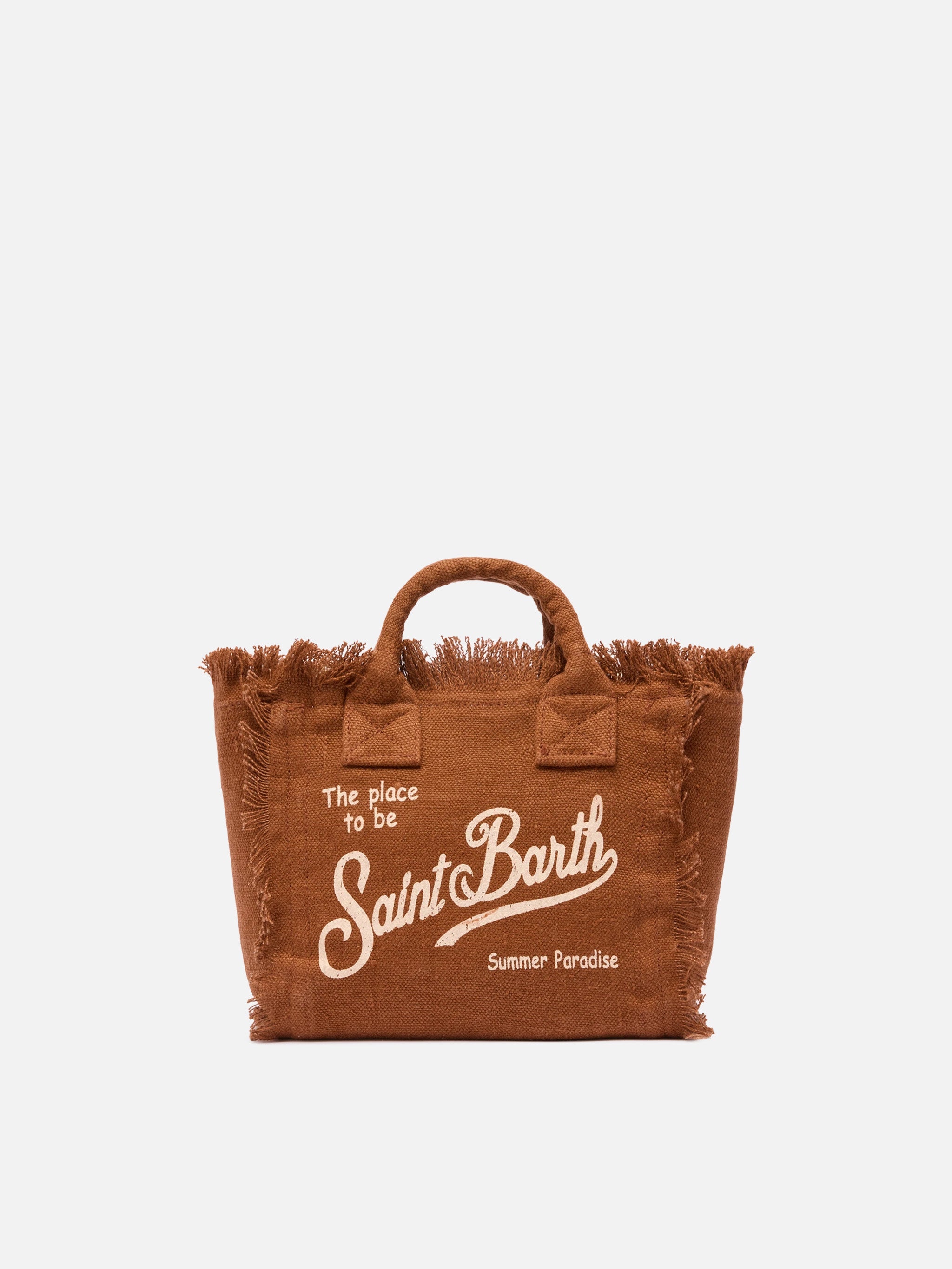 Mini Vanity Brown Bag Linen