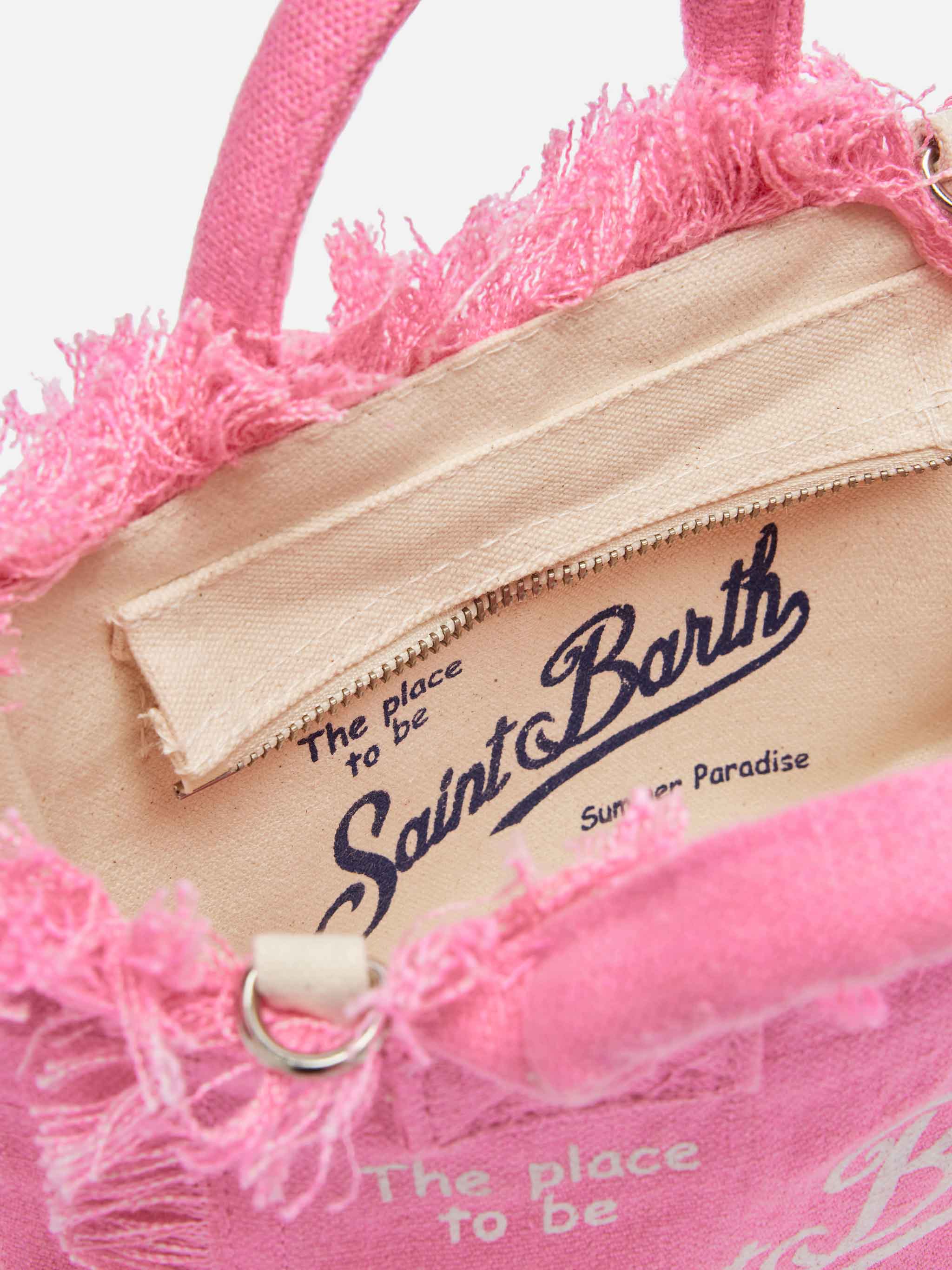 Mini Vanity Pink Bag Linen