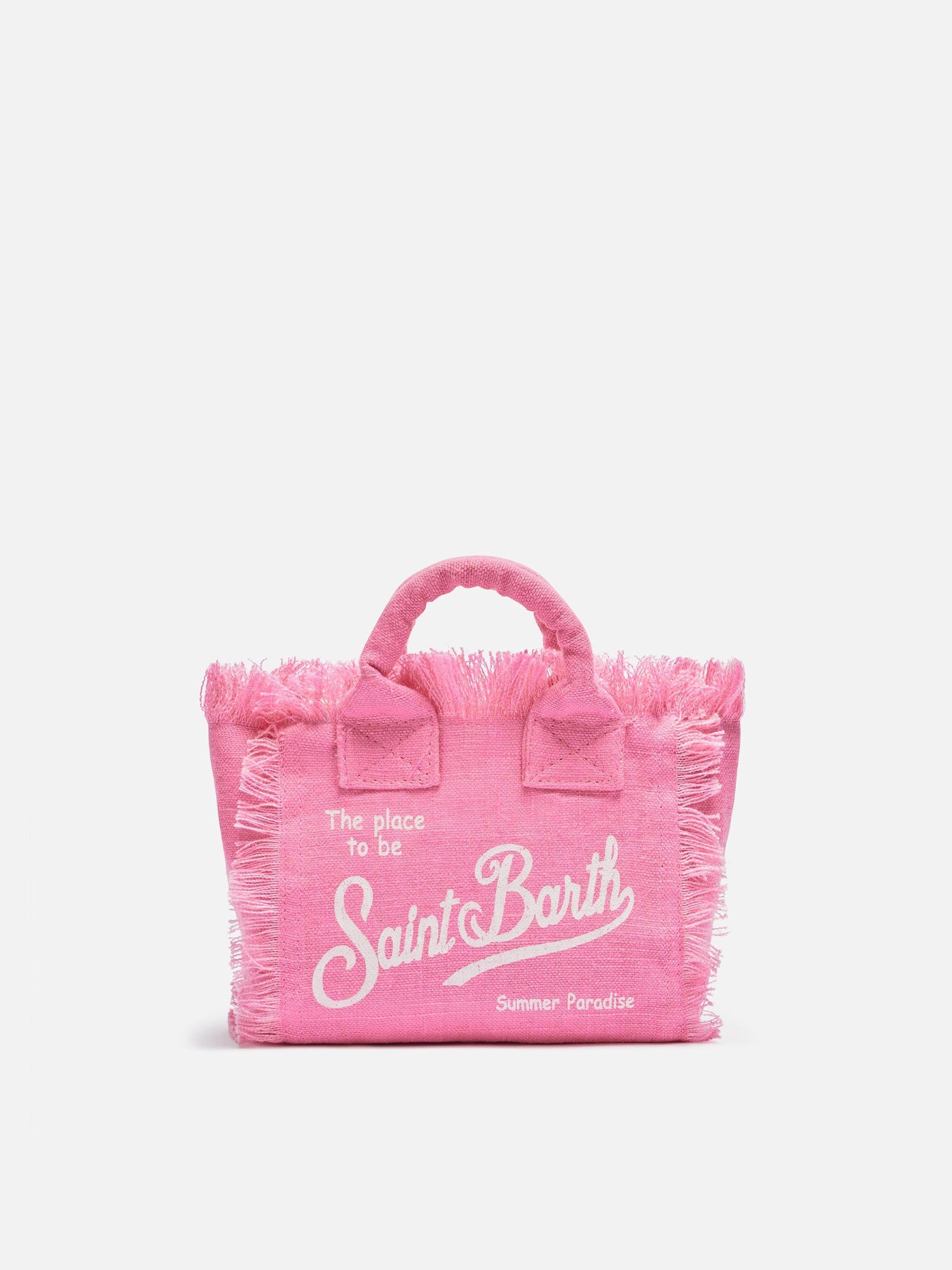 Mini Vanity Pink Bag Linen