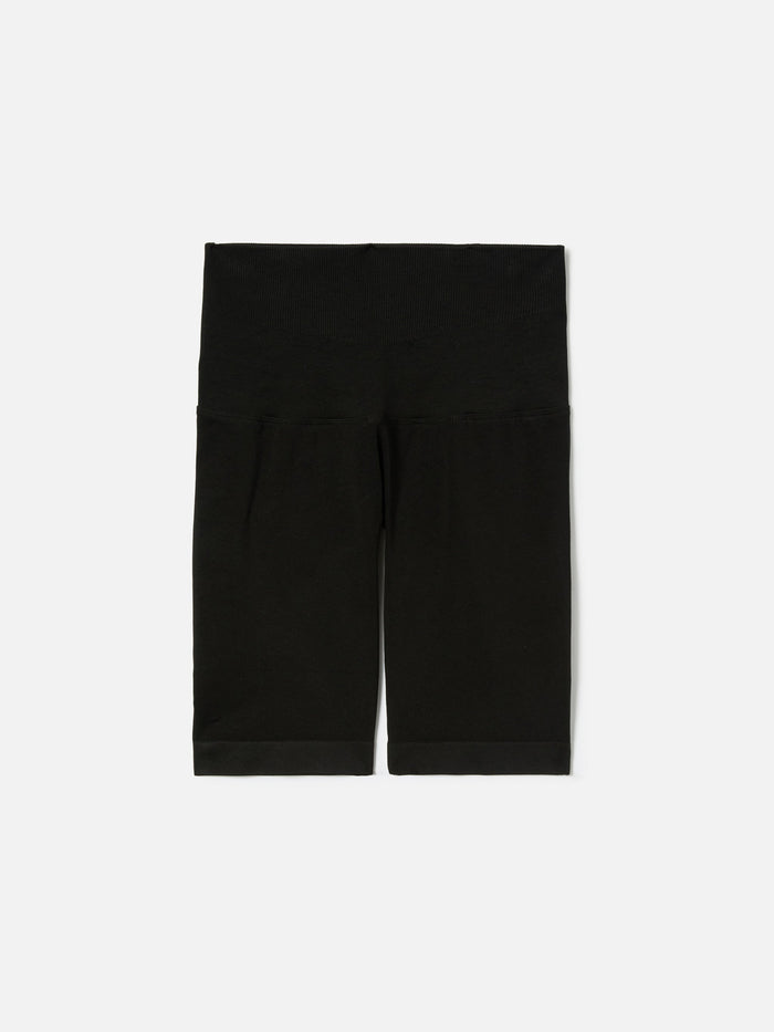 Black Vega Technical Fabric Biker Leggings Pant