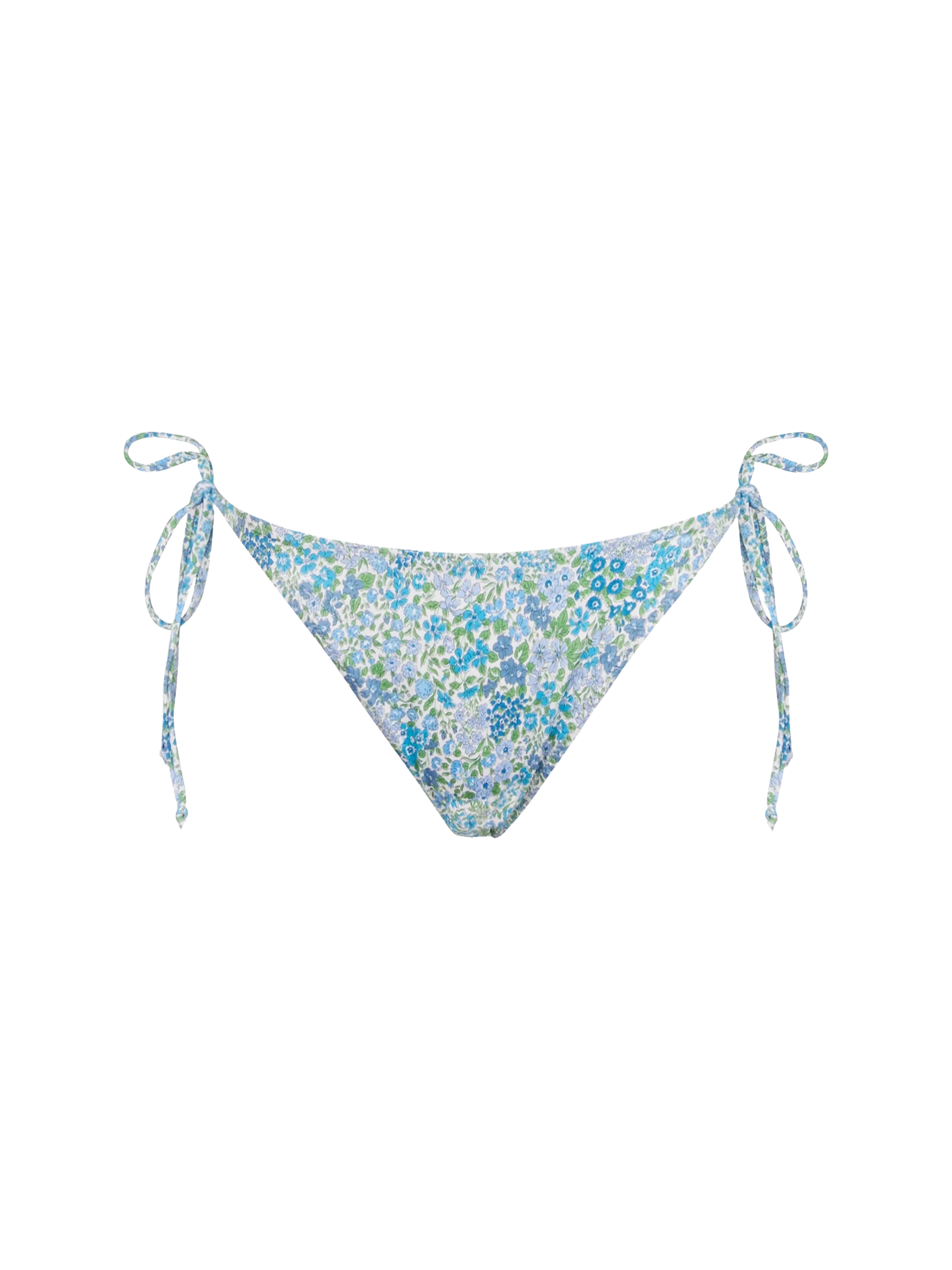 Floral Virgo Classic Swim Briefs | Special Edition White Bottom