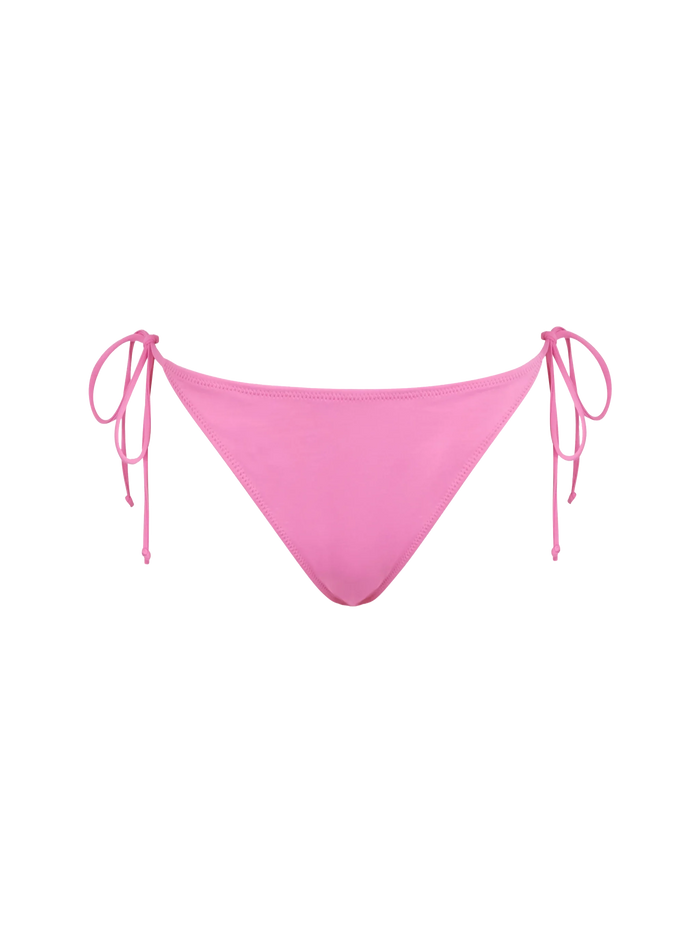 Virgo Classic Swim Briefs With Rhinestones Pink Bottom