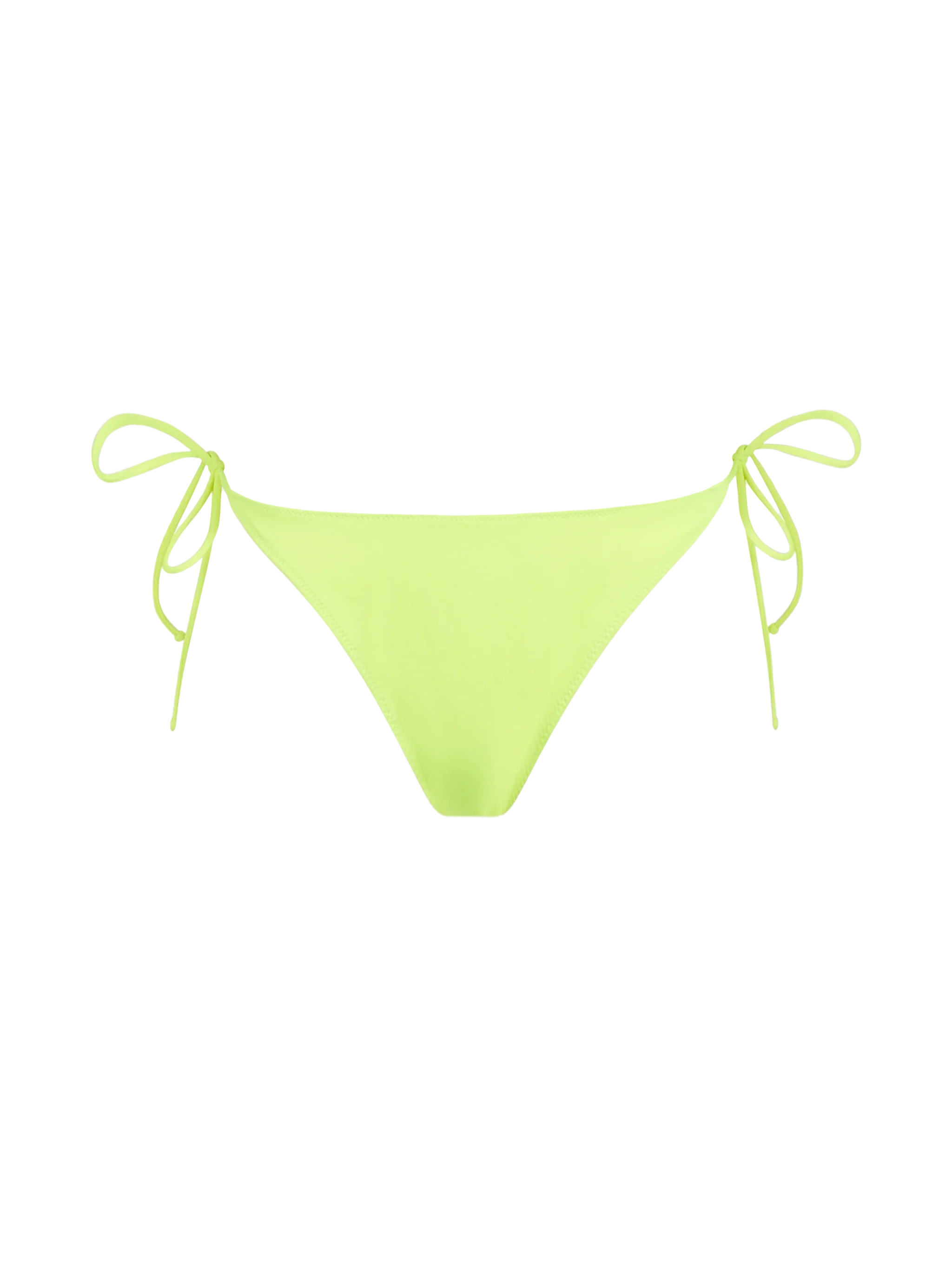 Fluo Yellow Virgo Classic Swim Briefs Bottom