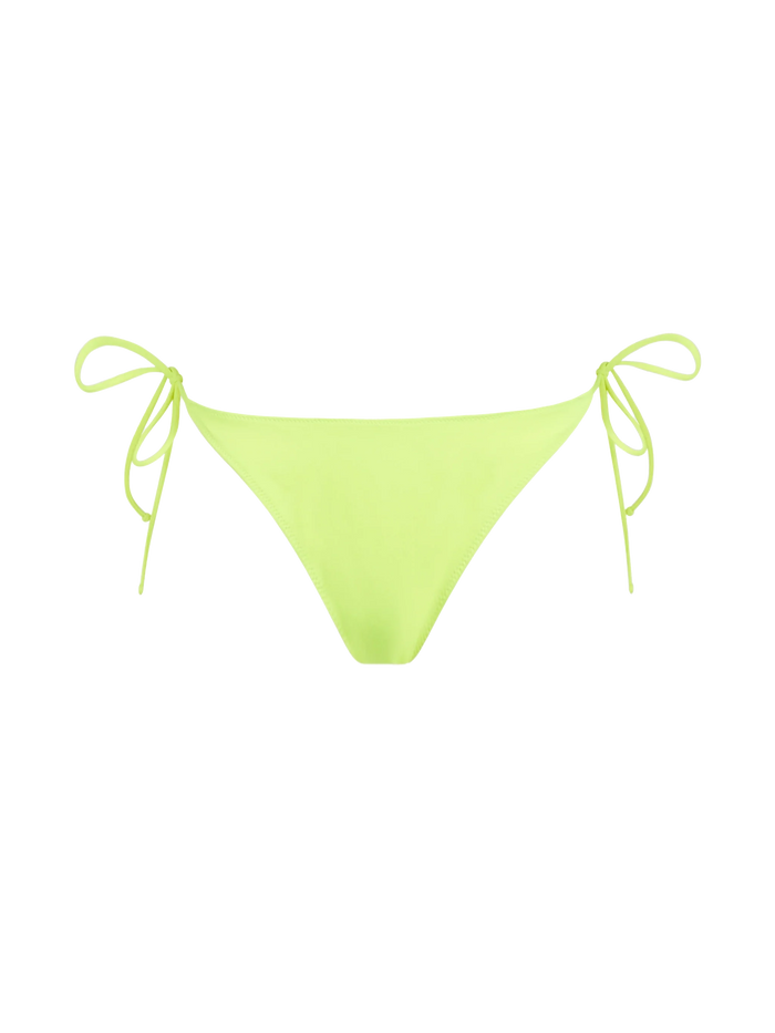 Fluo Yellow Virgo Classic Swim Briefs Bottom