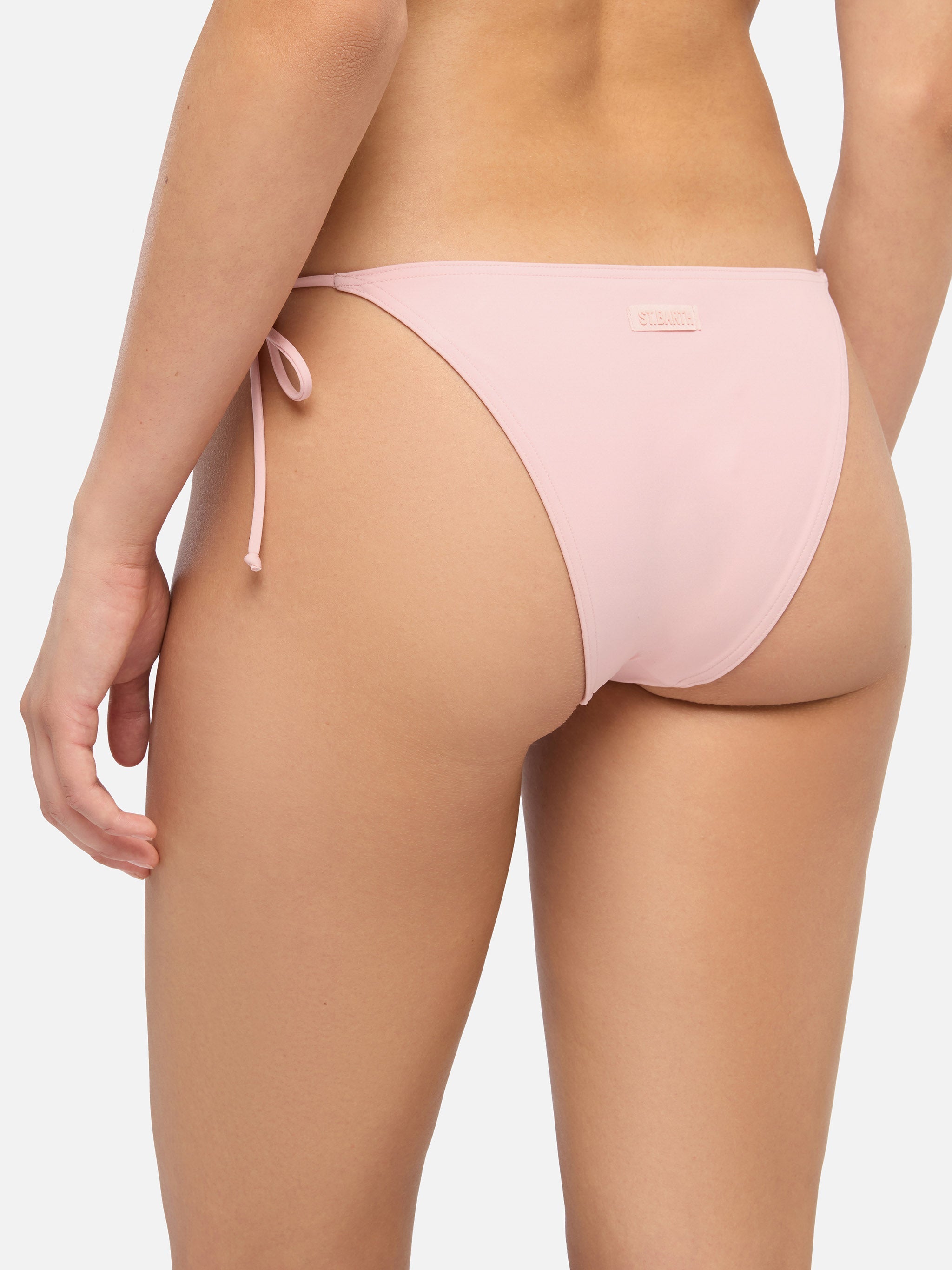 Virgo Pink Classic Swim Briefs Bottom