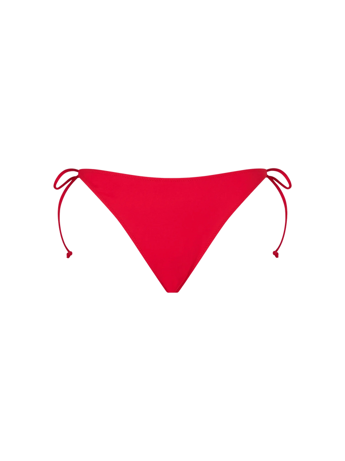 Virgo Red Classic Bikini Briefs Bottom
